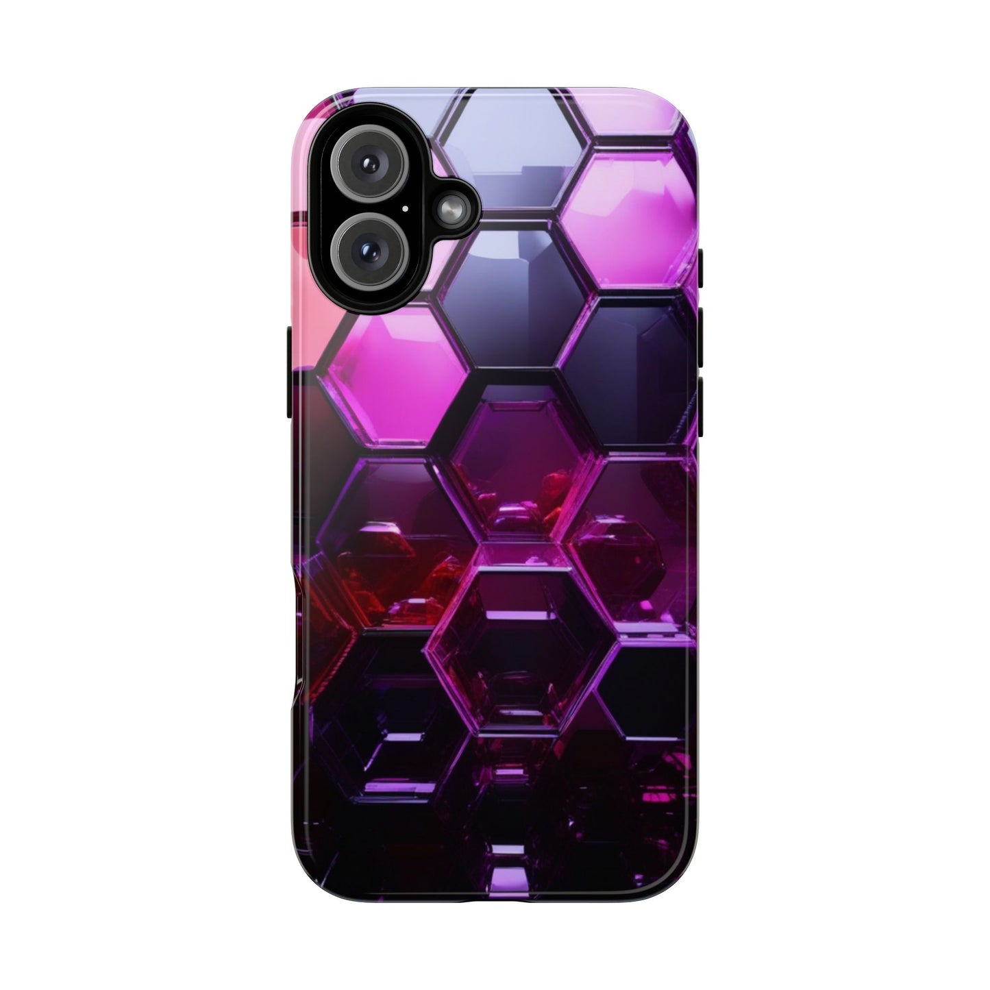 iPhone Tough Case Phone Case for iPhone 14\15\16 – Dual Layer, Matte/Glossy Finish, Wireless Charging Compatible
