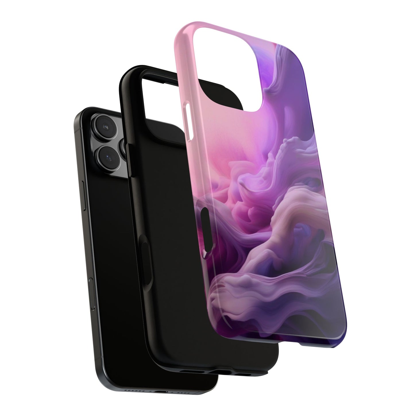 iPhone Tough Case Phone Case for iPhone 14\15\16 – Dual Layer, Matte/Glossy Finish, Wireless Charging Compatible