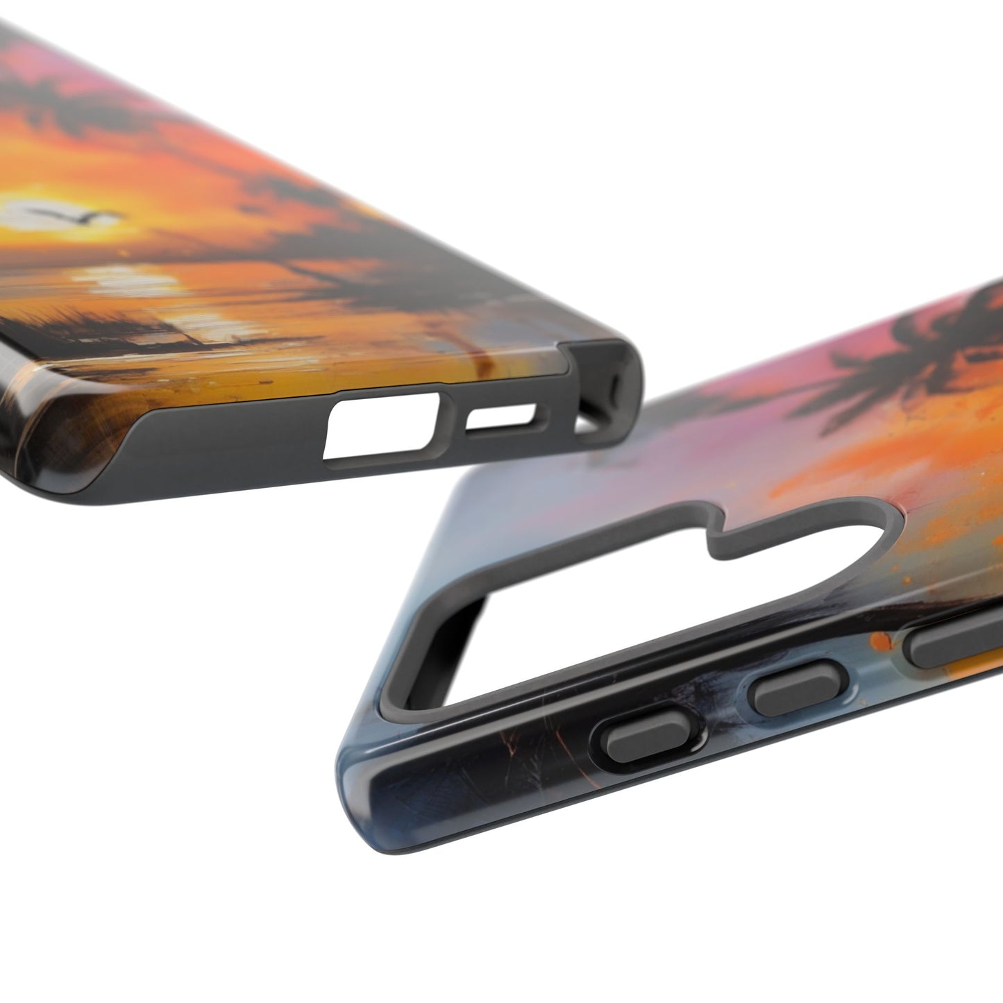 Tough Case Phone Case for Samsung Galaxy S25/S24 – Dual Layer, Matte/Glossy Finish, Wireless Charging Compatible