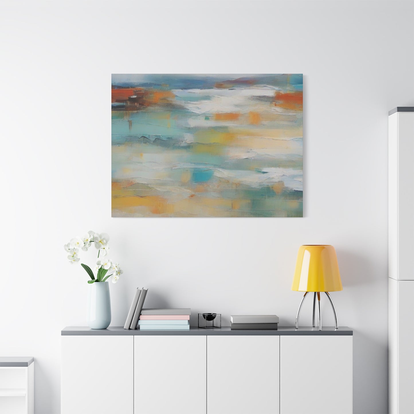 Abstract Art Canvas Print – Modern Wall Art, Digital Artwork, Matte Canvas, Ready to Hang, Home & Office Décor, Modern Wall Décor