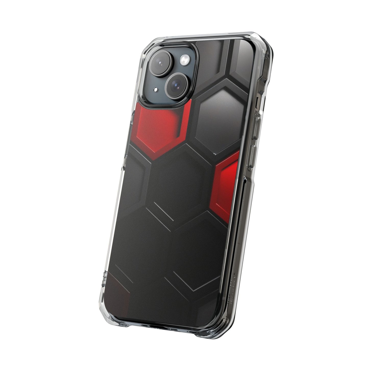 Magnetic Phone Case for iPhone 16/15/14 | Stylish Clear Impact Case, Trendy Protection for iPhone, Unique Gifts for Tech Lovers, Modern Aesthetic