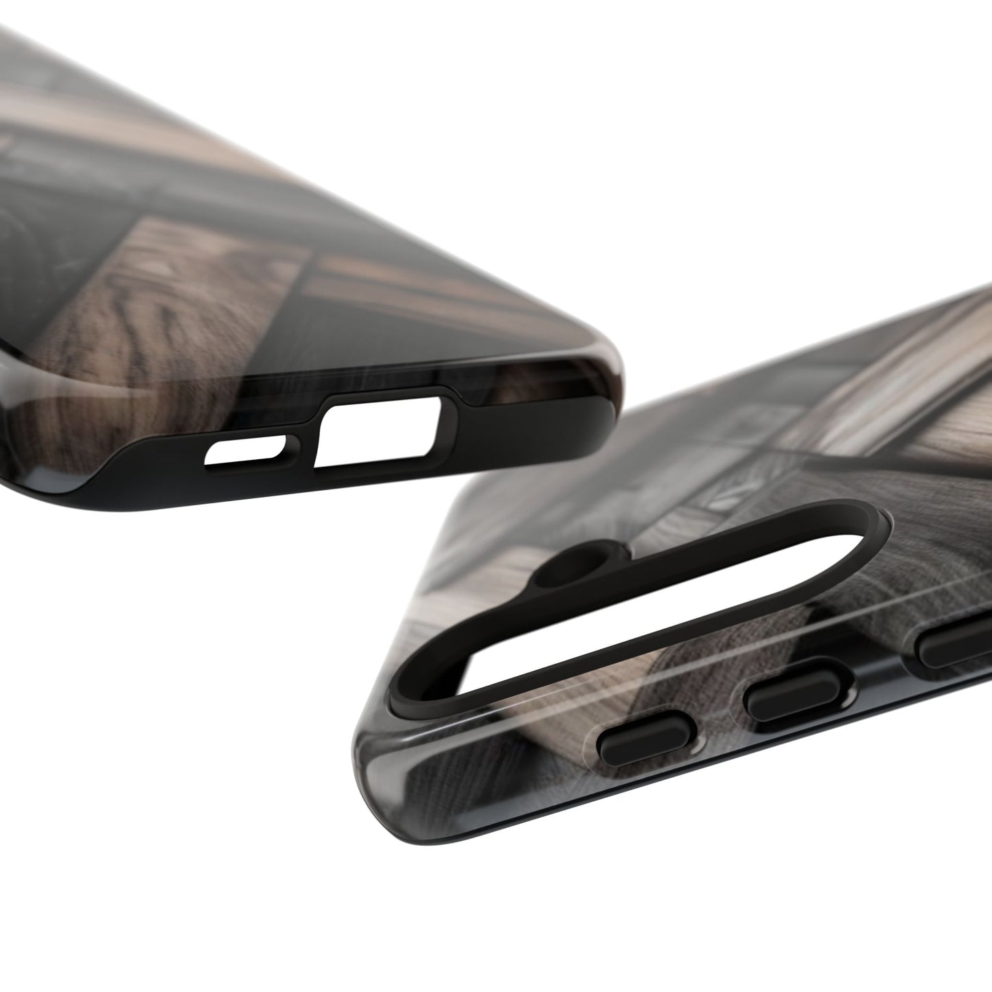 Tough Case Phone Case for Samsung Galaxy S25/S24 – Dual Layer, Matte/Glossy Finish, Wireless Charging Compatible