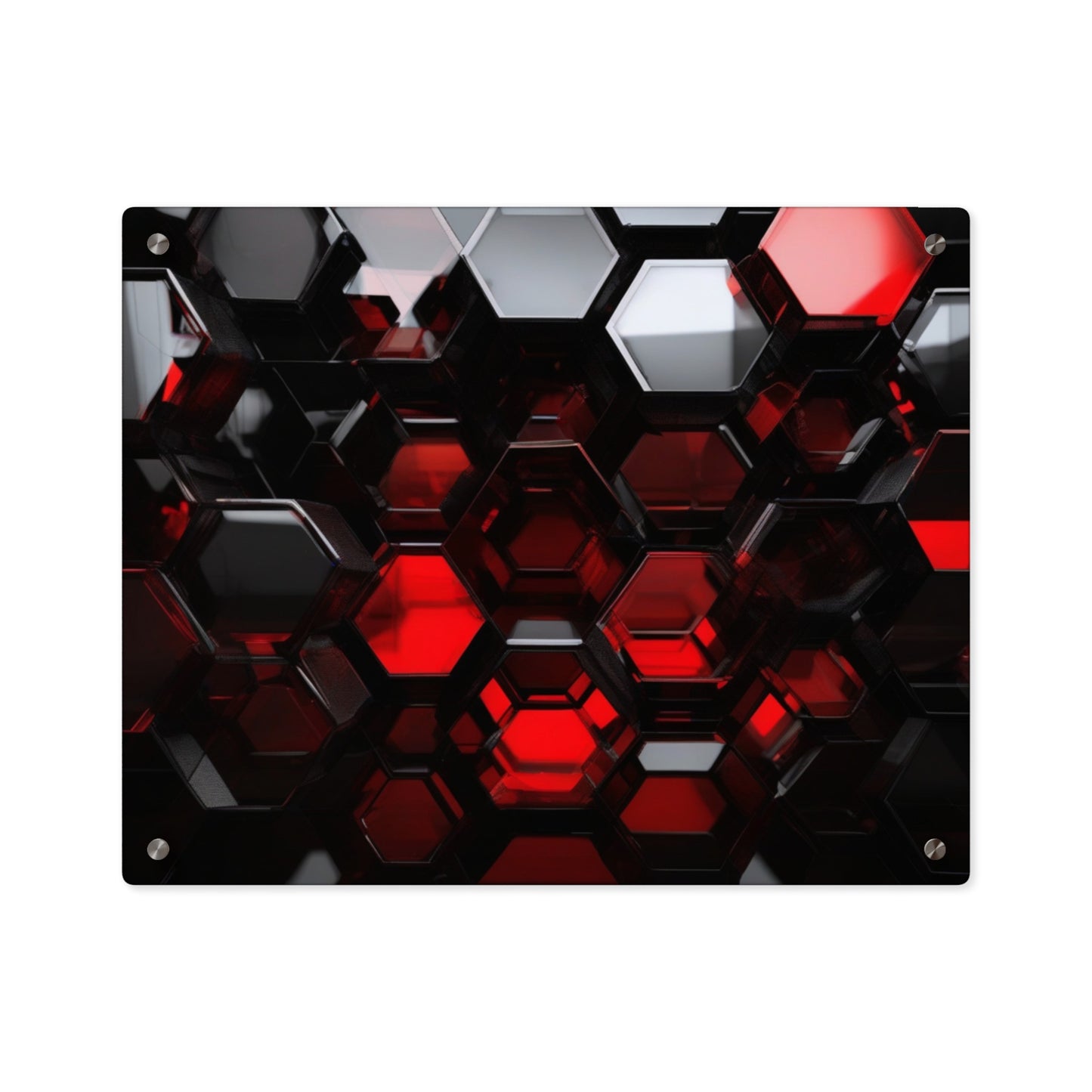 Modern Acrylic Wall Art Panels - Geometric Home Decor, Unique Wall Decor, Abstract Art, Contemporary Design, Gift for Art Lovers