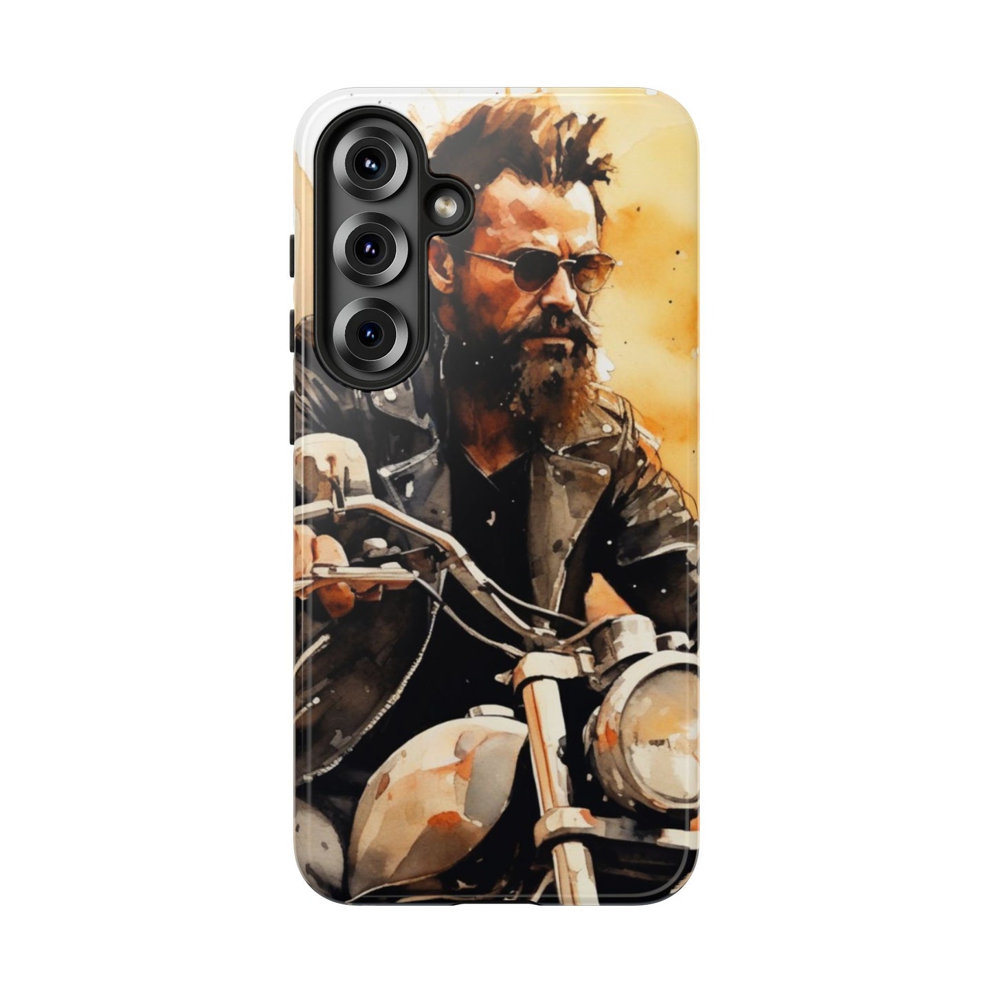 Tough Case Phone Case for Samsung Galaxy S25/S24 – Dual Layer, Matte/Glossy Finish, Wireless Charging Compatible