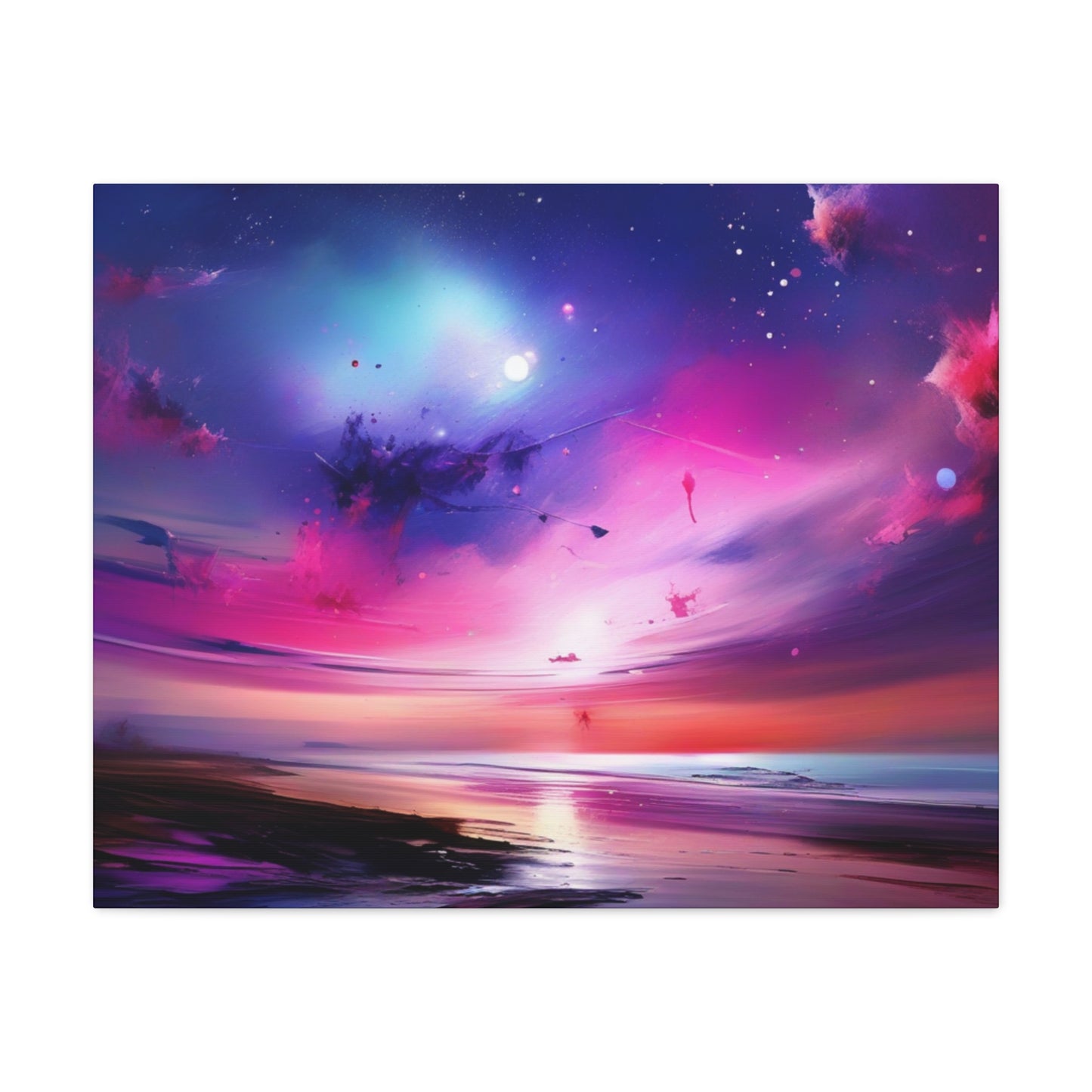 Abstract Art Canvas Print – Modern Wall Art, Digital Artwork, Matte Canvas, Ready to Hang, Home & Office Décor, Modern Wall Décor