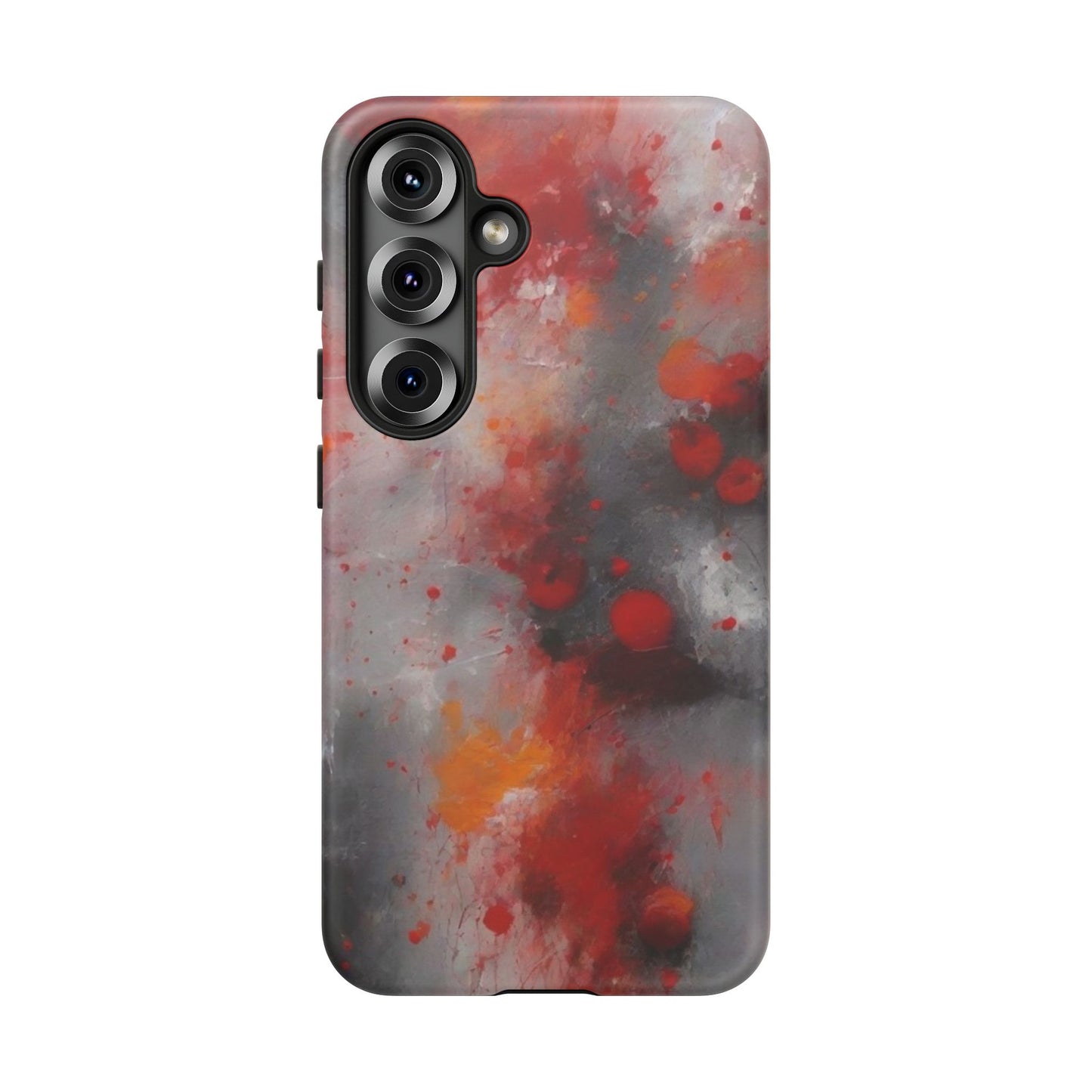 Tough Case Phone Case for Samsung Galaxy S25/S24 – Dual Layer, Matte/Glossy Finish, Wireless Charging Compatible