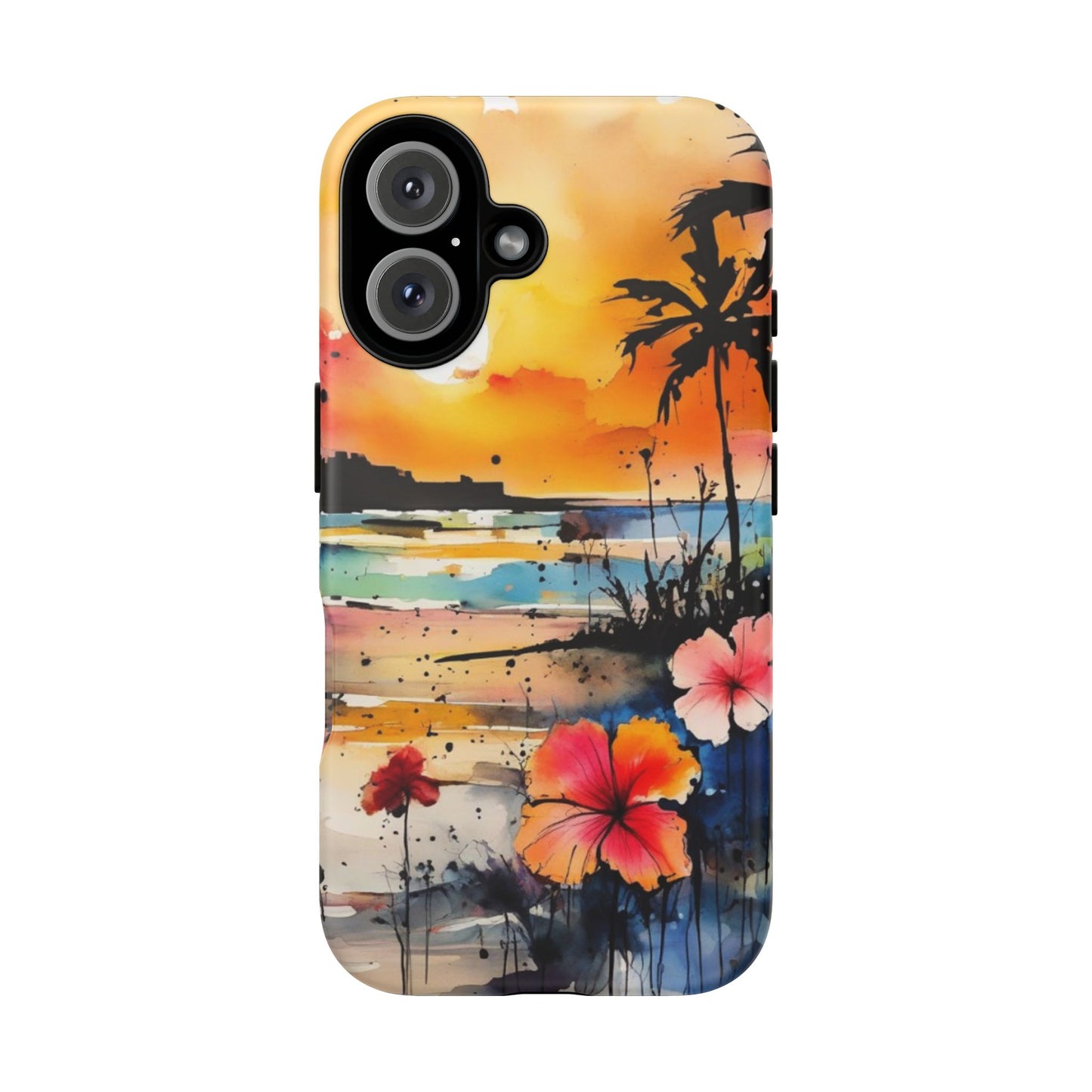 Tough Case Phone Case for iPhone 16, Samsung Galaxy S25/S24 – Dual Layer, Matte/Glossy Finish, Wireless Charging Compatible