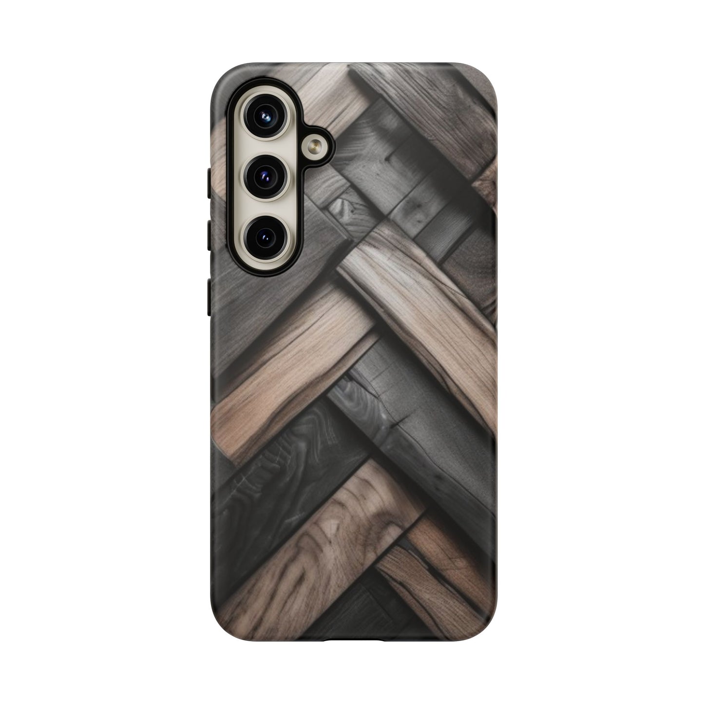 Tough Case Phone Case for Samsung Galaxy S25/S24 – Dual Layer, Matte/Glossy Finish, Wireless Charging Compatible