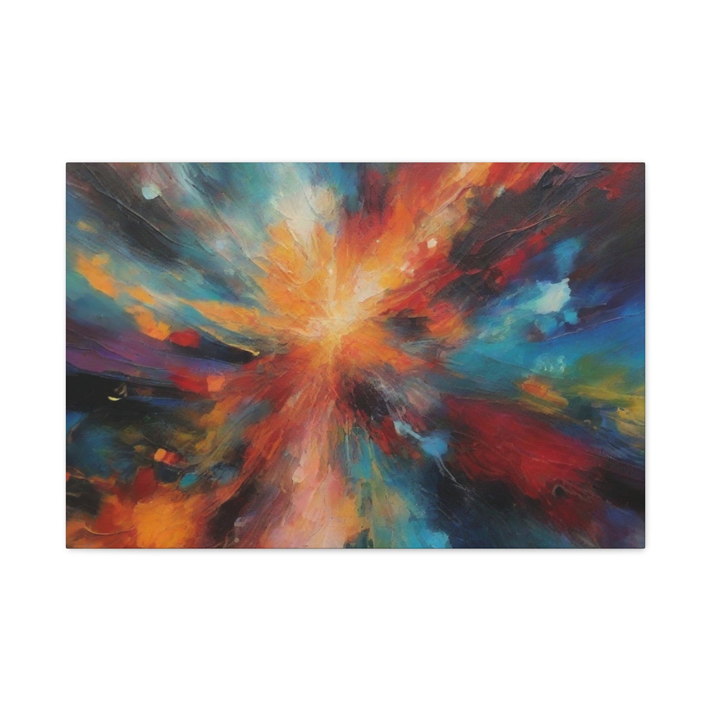 Abstract Art Canvas Print – Modern Wall Art, Digital Artwork, Matte Canvas, Ready to Hang, Home & Office Décor, Modern Wall Décor