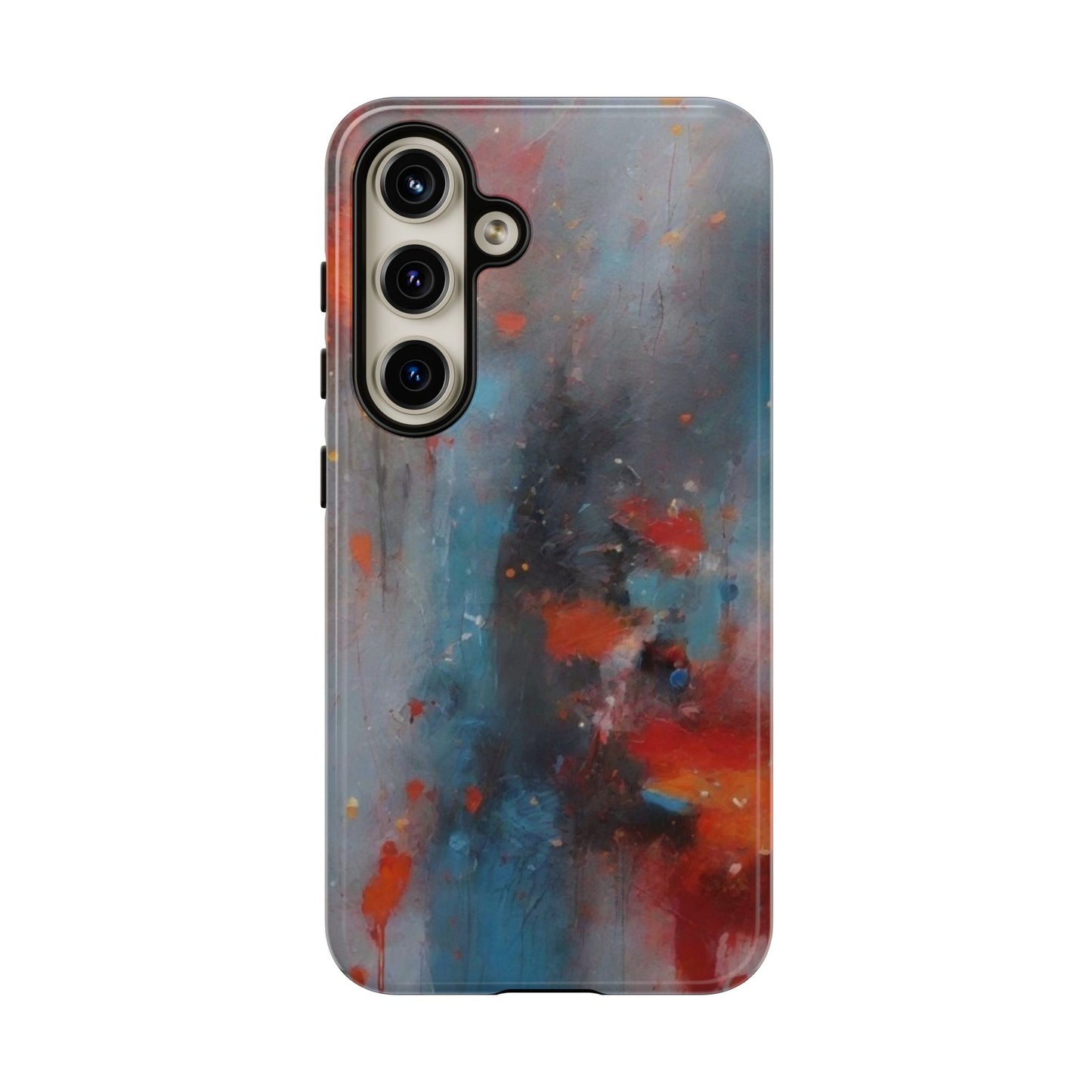 Tough Case Phone Case for Samsung Galaxy S25/S24 – Dual Layer, Matte/Glossy Finish, Wireless Charging Compatible