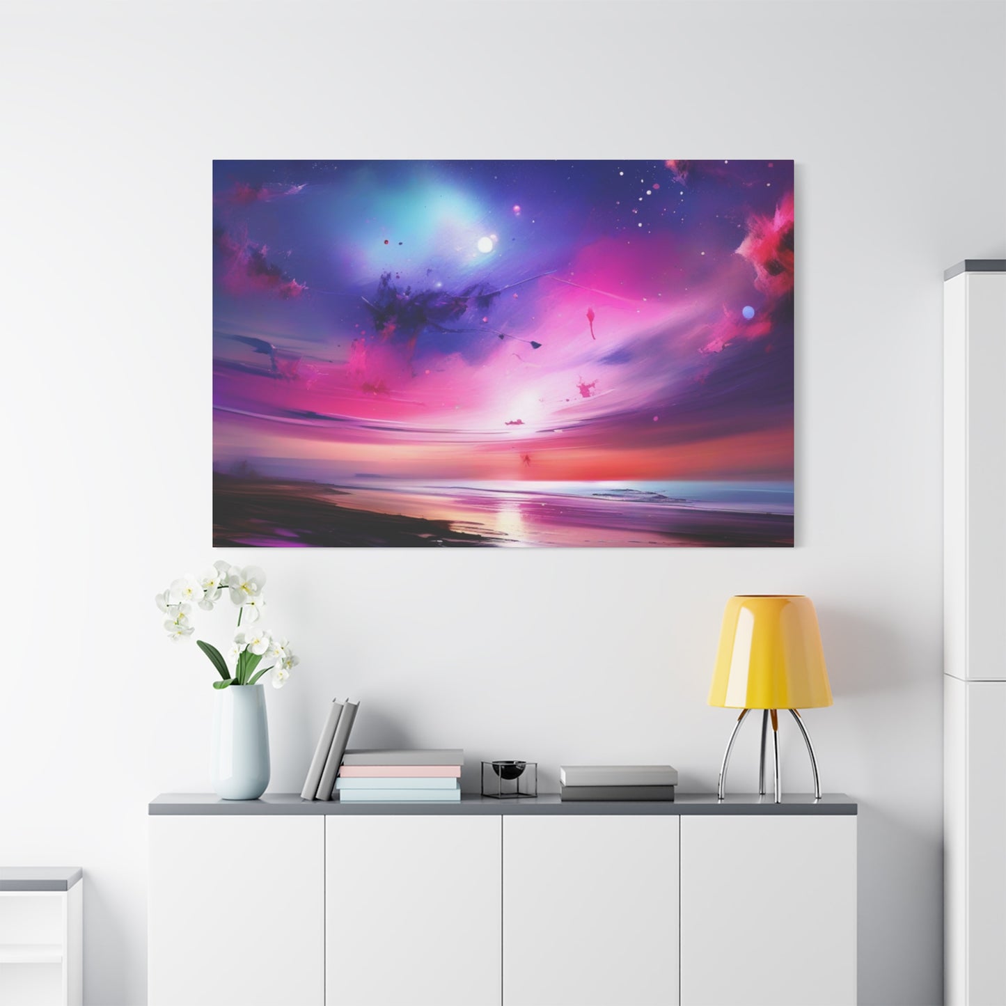 Abstract Art Canvas Print – Modern Wall Art, Digital Artwork, Matte Canvas, Ready to Hang, Home & Office Décor, Modern Wall Décor