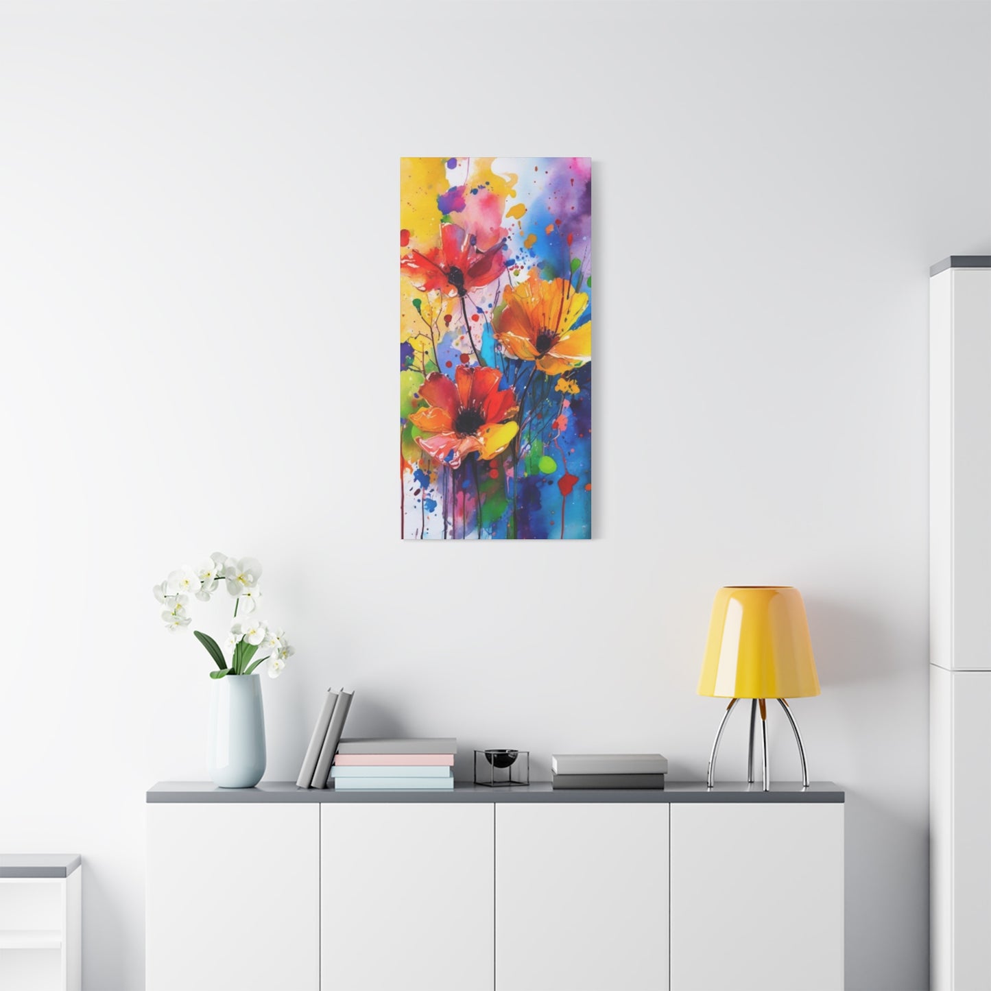 Abstract Art Canvas Print – Modern Wall Art, Digital Artwork, Matte Canvas, Ready to Hang, Home & Office Décor, Modern Wall Décor