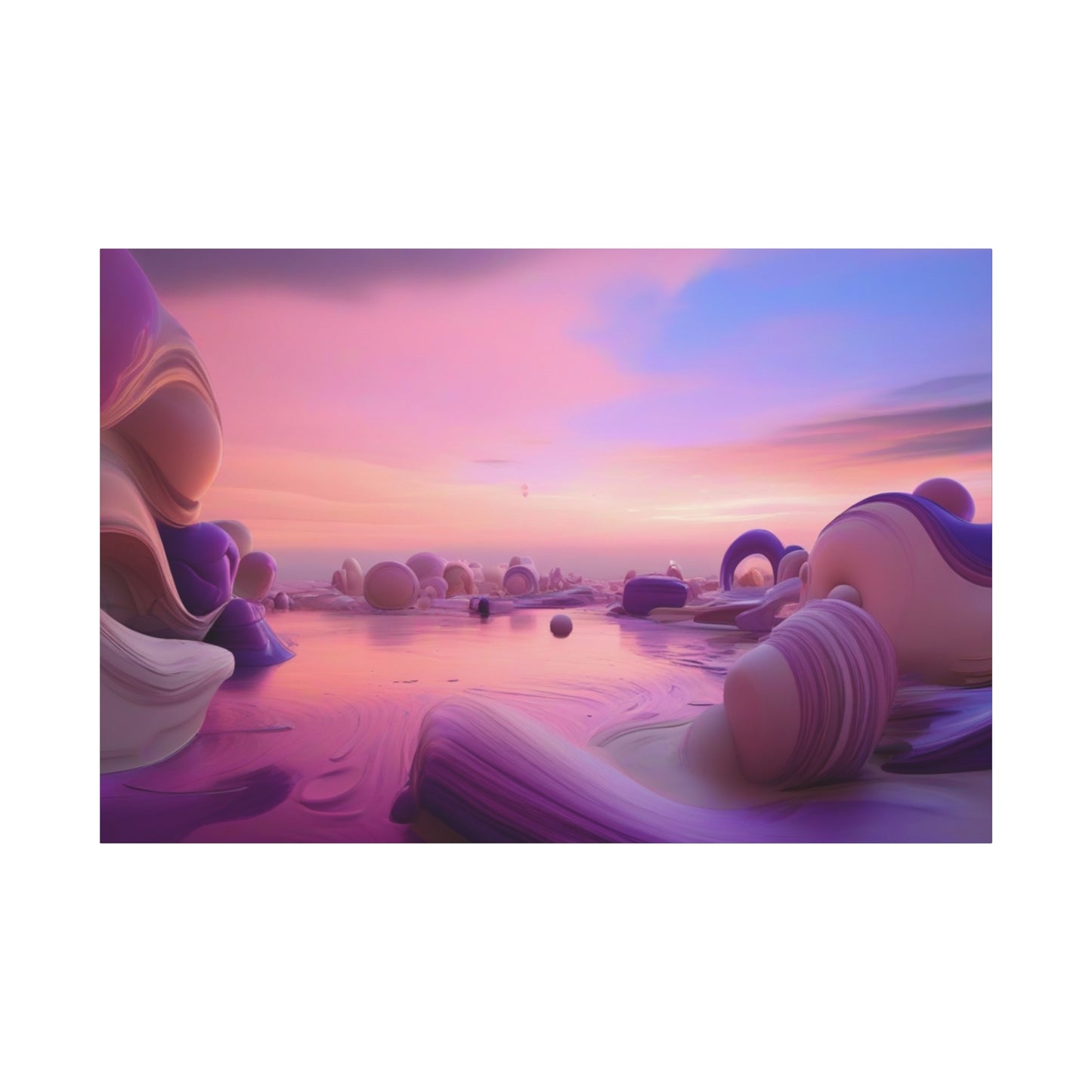 Abstract Art Canvas Print – Modern Wall Art, Digital Artwork, Matte Canvas, Ready to Hang, Home & Office Décor, Modern Wall Décor