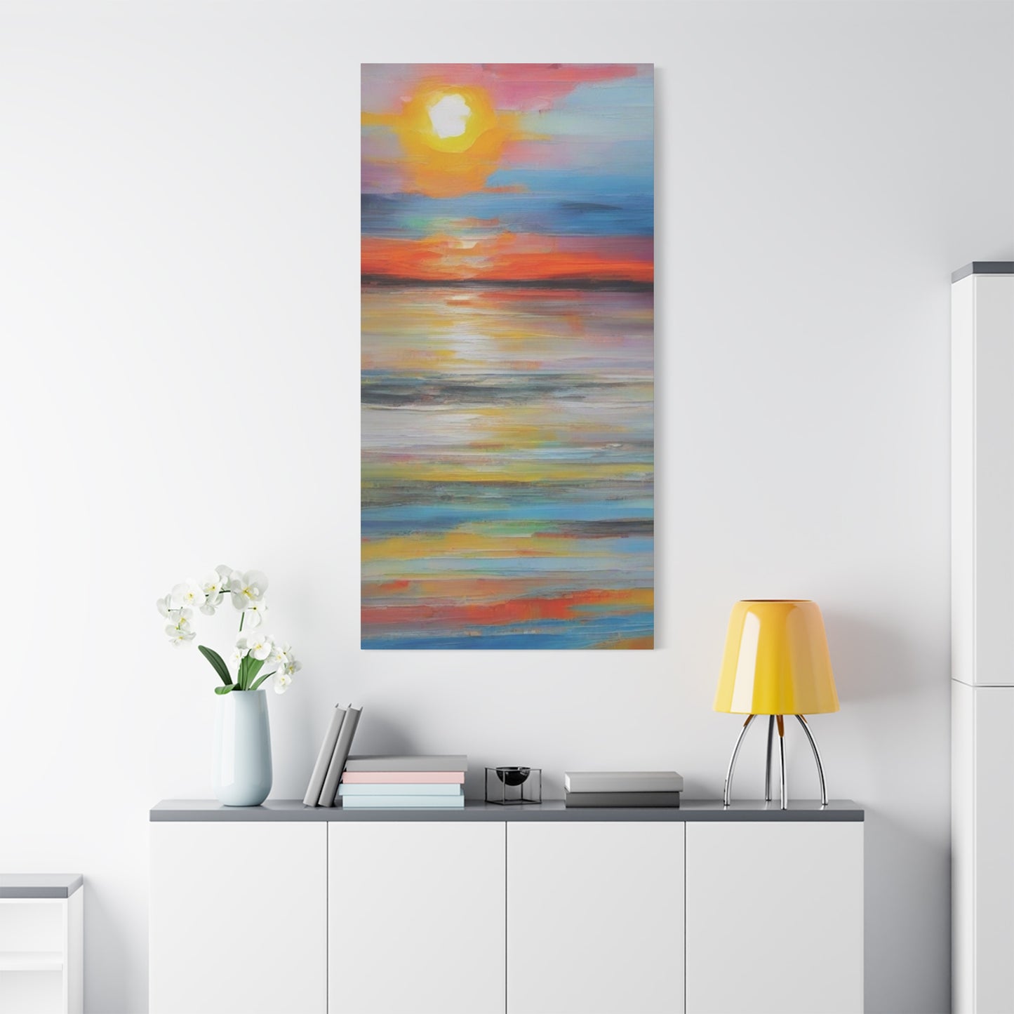 Abstract Art Canvas Print – Modern Wall Art, Digital Artwork, Matte Canvas, Ready to Hang, Home & Office Décor, Modern Wall Décor