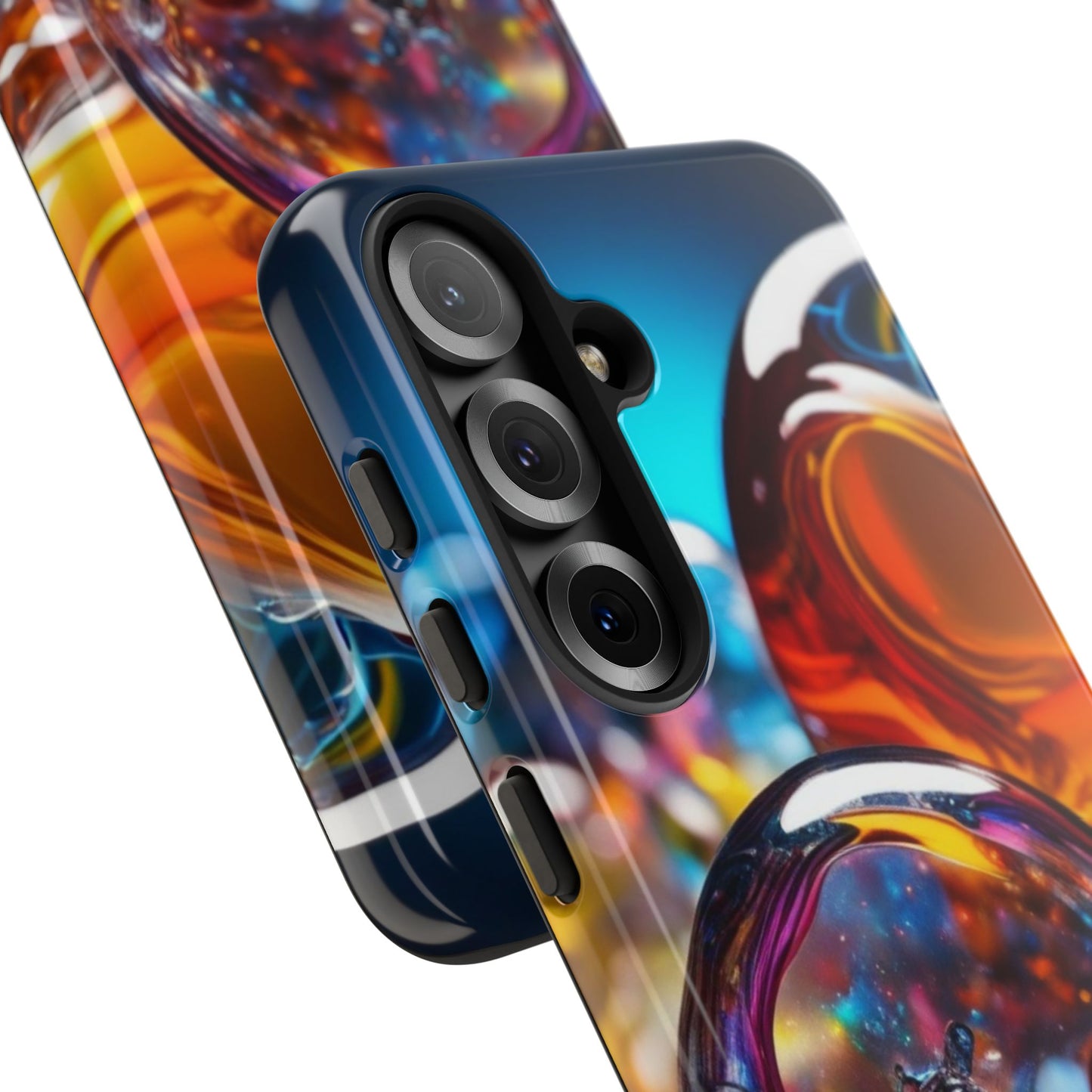 Tough Case Phone Case for Samsung Galaxy S25/S24 – Dual Layer, Matte/Glossy Finish, Wireless Charging Compatible