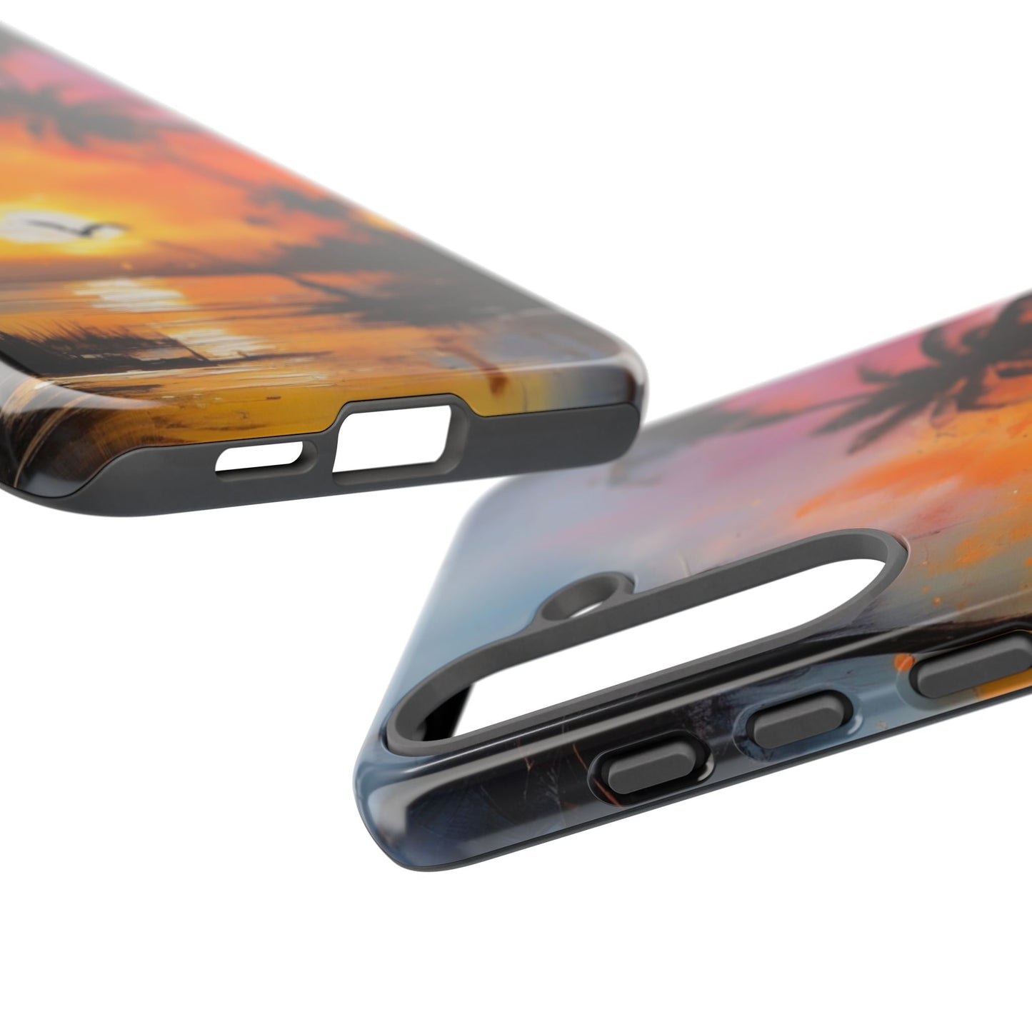 Tough Case Phone Case for Samsung Galaxy S25/S24 – Dual Layer, Matte/Glossy Finish, Wireless Charging Compatible