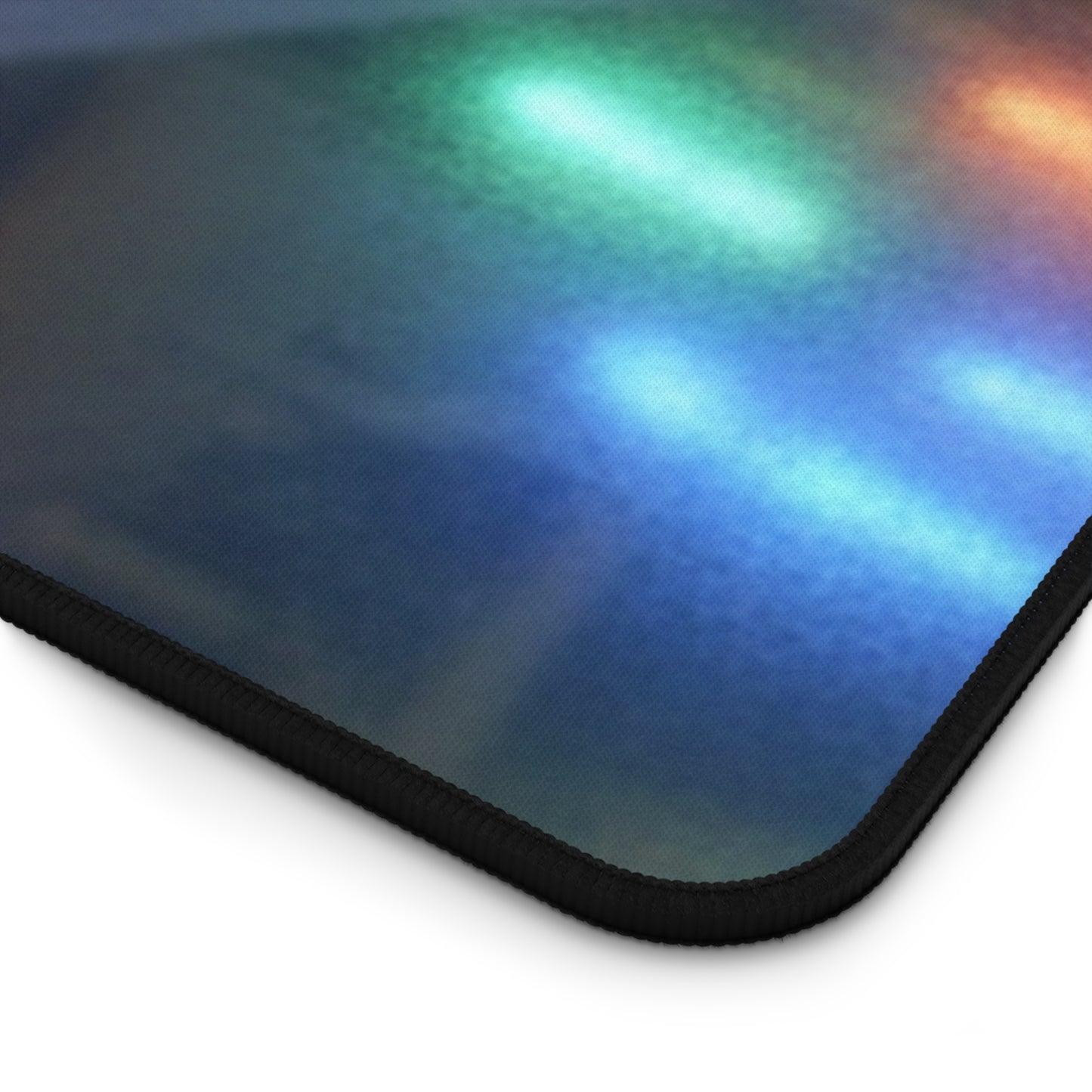 Large Gaming Mouse Pad – Premium Mouse Pad & Tech Accessory for Home & Office, Premium Desk Mat, Gaming Mouse Pad, Non-slip, Circuit Glow Desk Mat — Neon Tech Mouse Pad with Retro Computer Lights