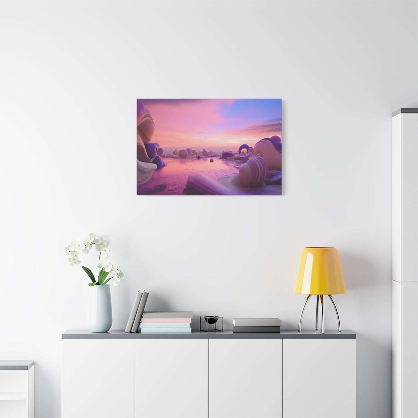 Abstract Art Canvas Print – Modern Wall Art, Digital Artwork, Matte Canvas, Ready to Hang, Home & Office Décor, Modern Wall Décor