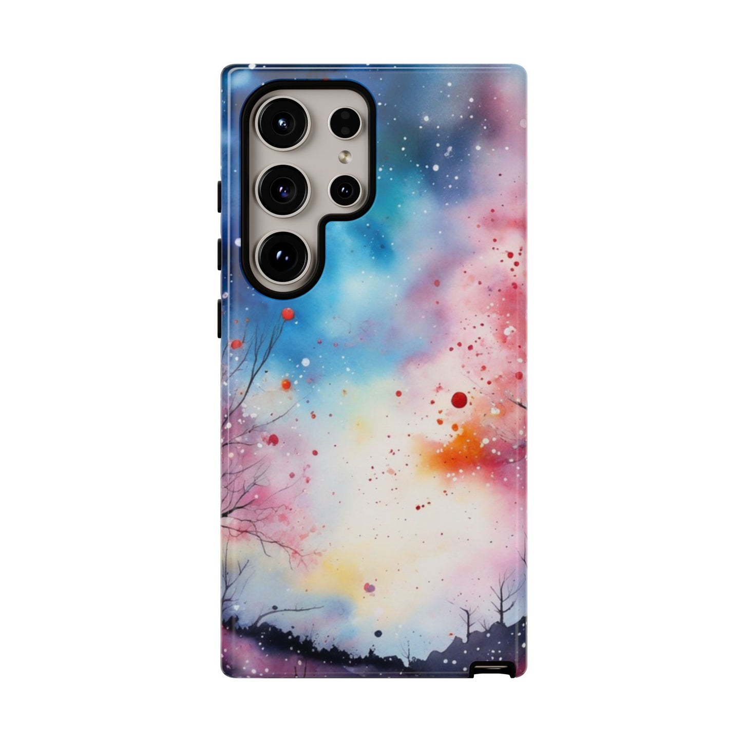 iPhone Tough Case - Fantasy, Abstract art, Phone Case for iPhone 15\16, Samsung Galaxy S25/S24 – Dual Layer, Matte/Glossy Finish, Wireless Charging Compatible