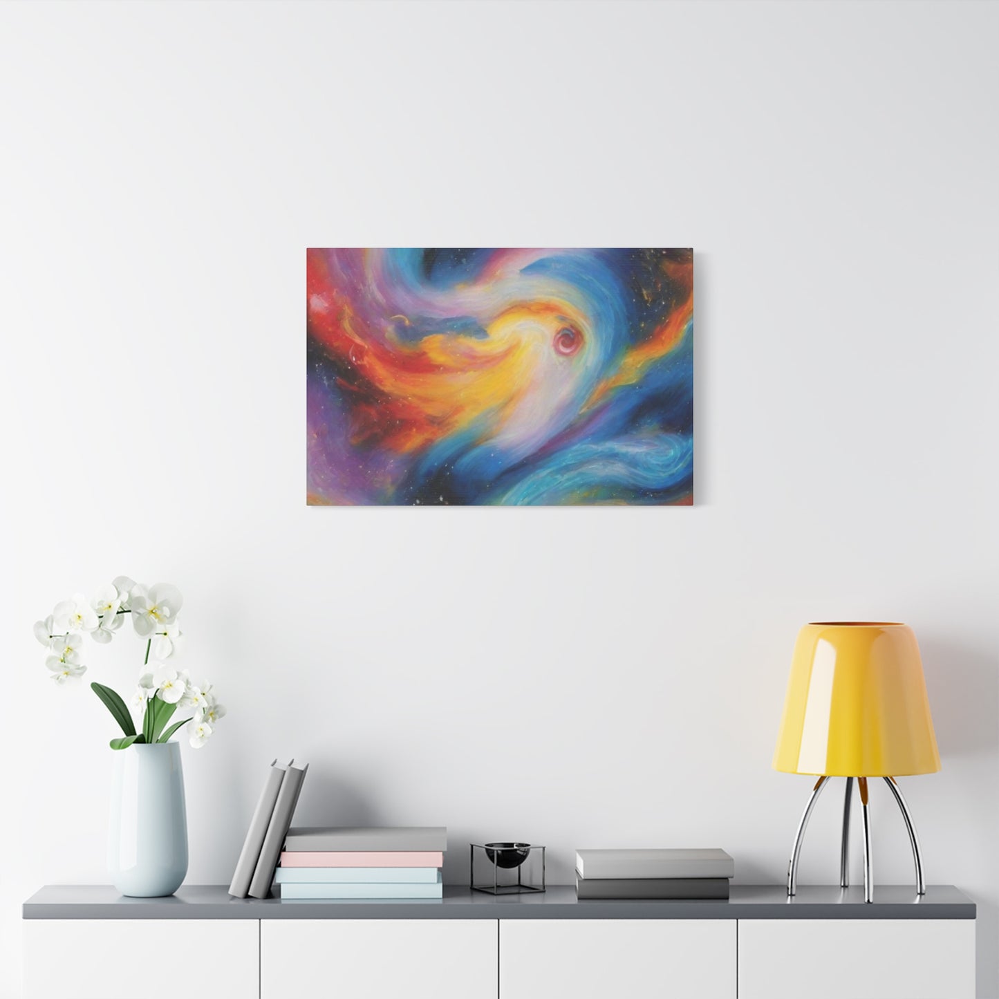 Abstract Art Canvas Print – Modern Wall Art, Digital Artwork, Matte Canvas, Ready to Hang, Home & Office Décor, Modern Wall Décor - Vibrant Stretched 1.25" Print