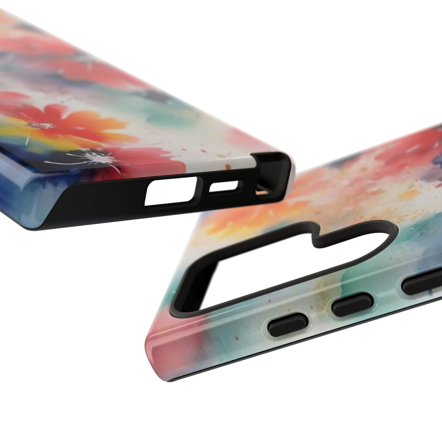 Tough Case Phone Case for Samsung Galaxy S25/S24 – Dual Layer, Matte/Glossy Finish, Wireless Charging Compatible