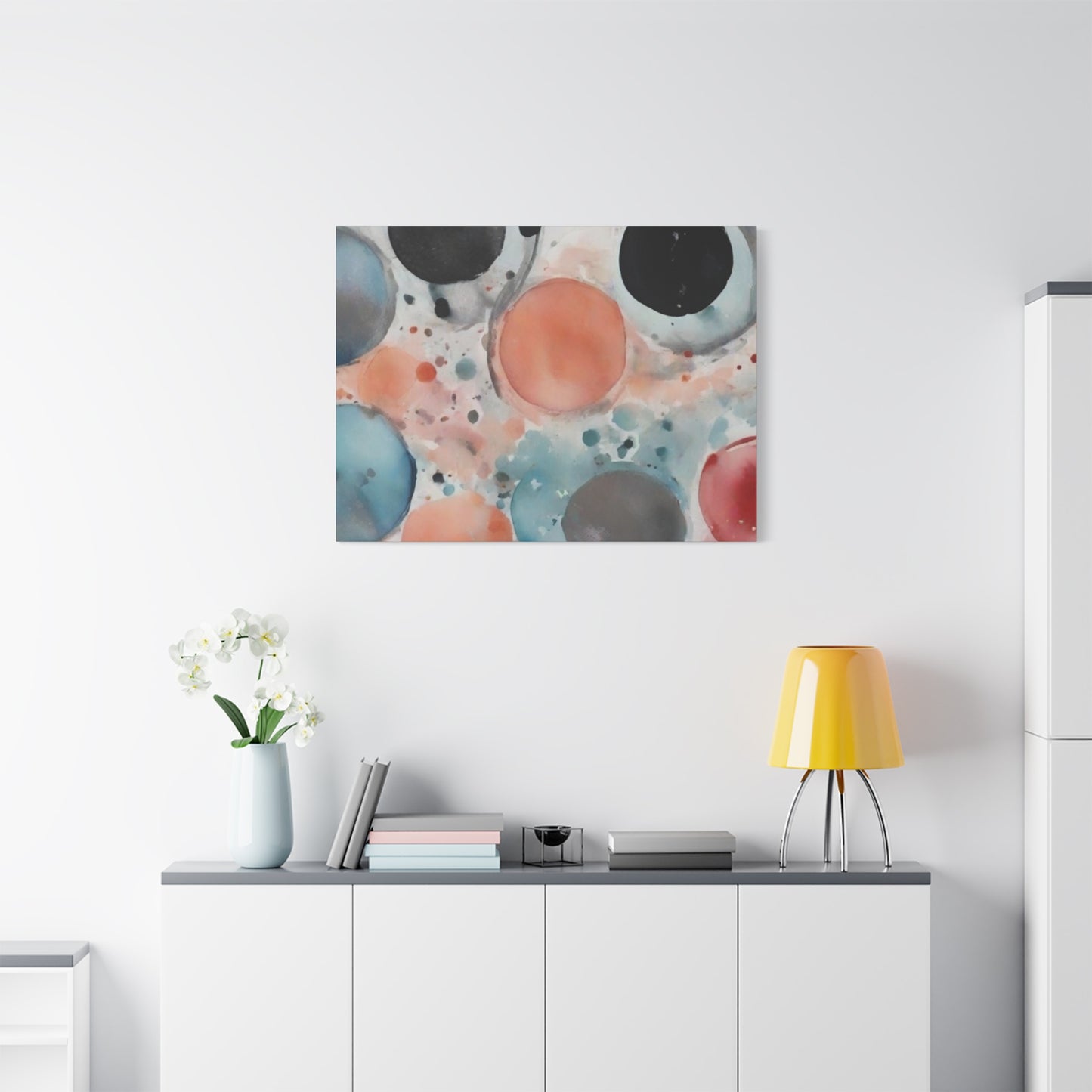 Abstract Art Canvas Print – Modern Wall Art, Digital Artwork, Matte Canvas, Ready to Hang, Home & Office Décor, Modern Wall Décor