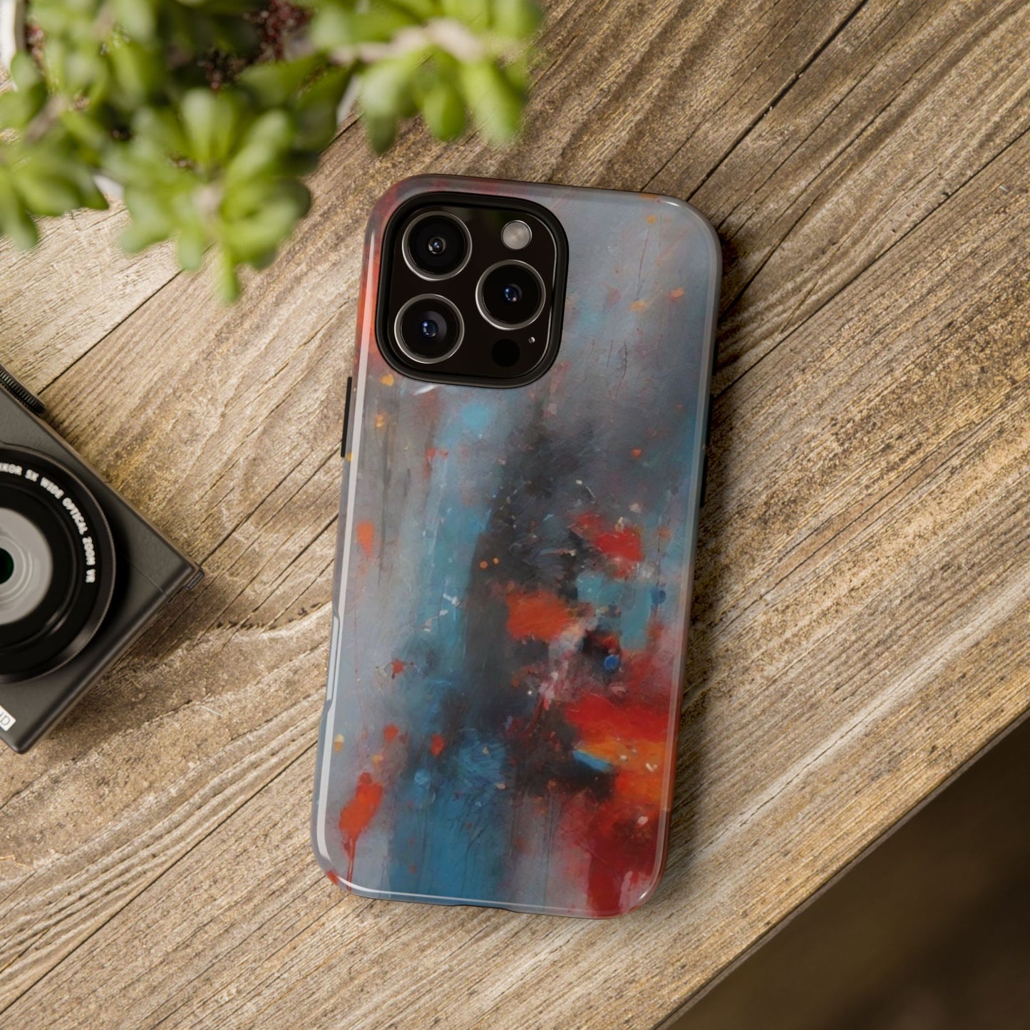 iPhone Tough Case Phone Case for iPhone 14\15\16 – Dual Layer, Matte/Glossy Finish, Wireless Charging Compatible