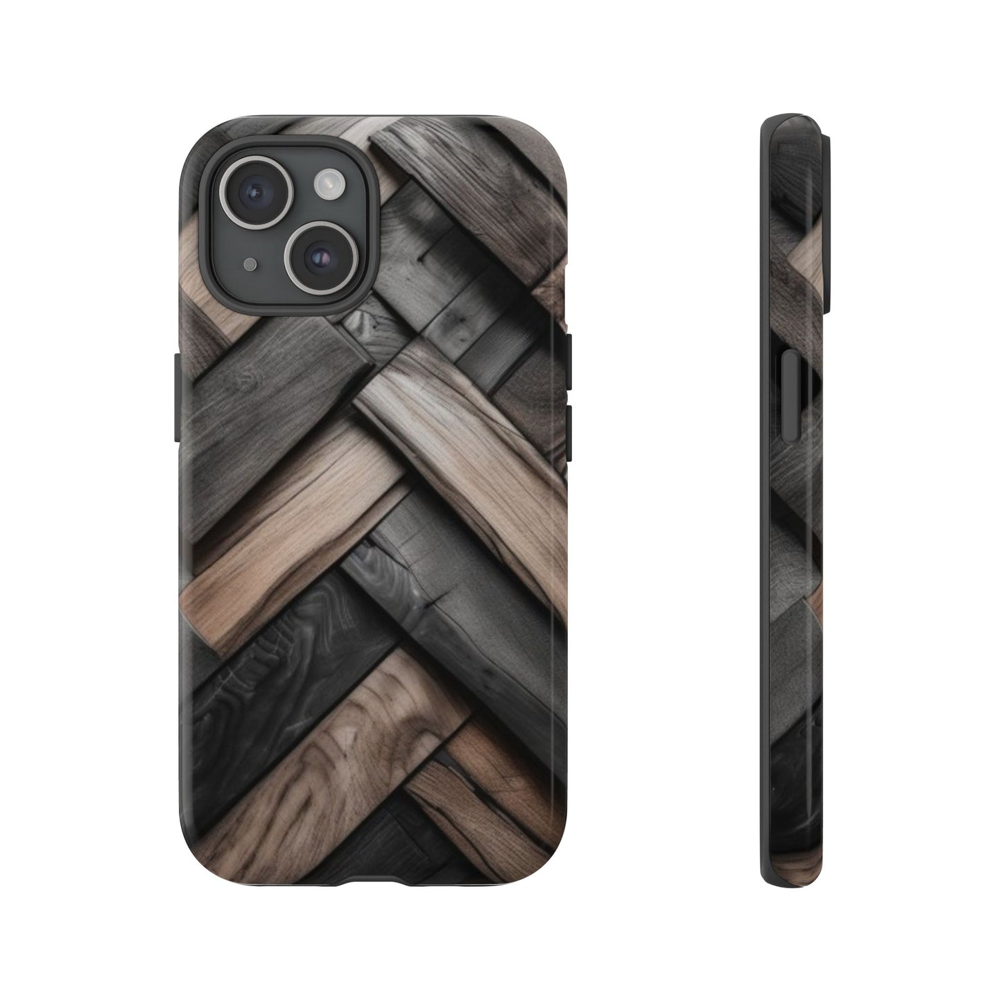 iPhone Tough Case Phone Case for iPhone 14\15\16 – Dual Layer, Matte/Glossy Finish, Wireless Charging Compatible