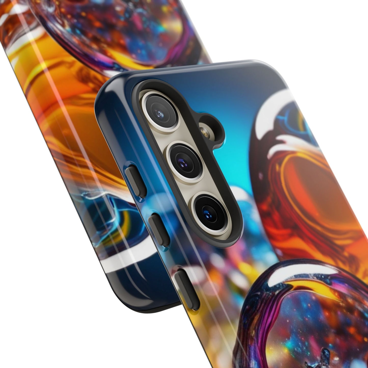 Tough Case Phone Case for Samsung Galaxy S25/S24 – Dual Layer, Matte/Glossy Finish, Wireless Charging Compatible