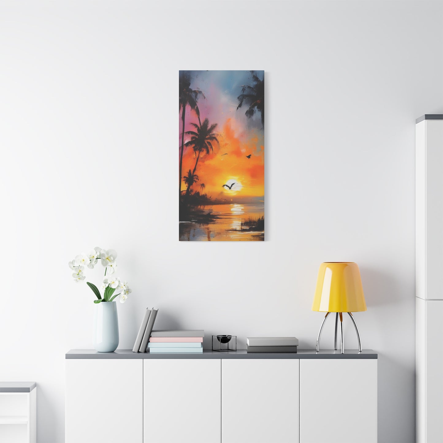 Abstract Art Canvas Print – Modern Wall Art, Digital Artwork, Matte Canvas, Ready to Hang, Home & Office Décor, Modern Wall Décor