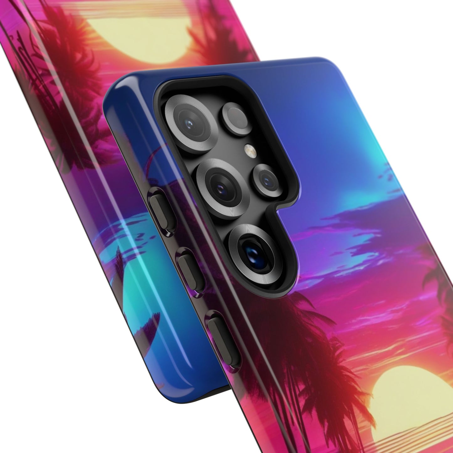 Tough Case Phone Case for Samsung Galaxy S25/S24 – Dual Layer, Matte/Glossy Finish, Wireless Charging Compatible
