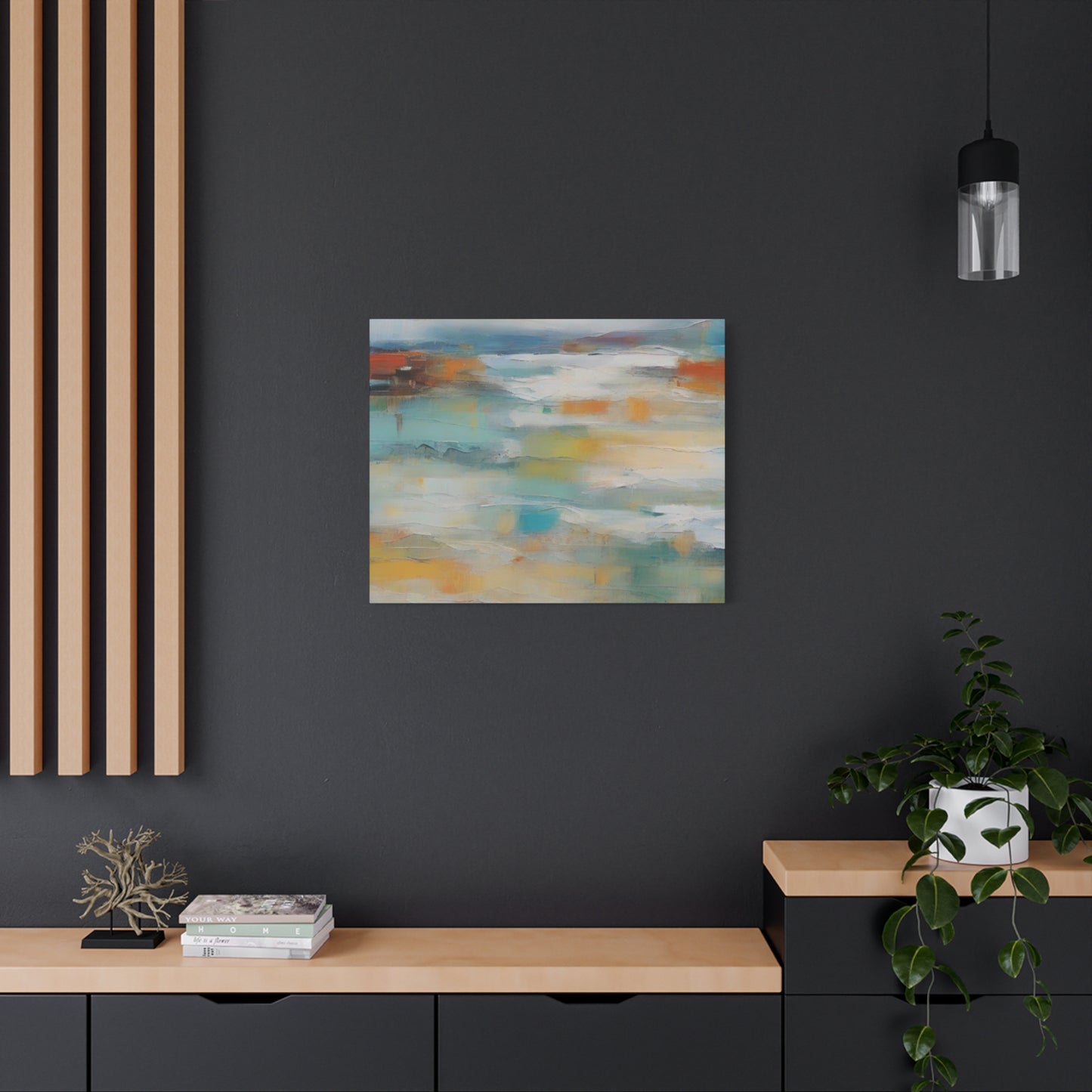 Abstract Art Canvas Print – Modern Wall Art, Digital Artwork, Matte Canvas, Ready to Hang, Home & Office Décor, Modern Wall Décor
