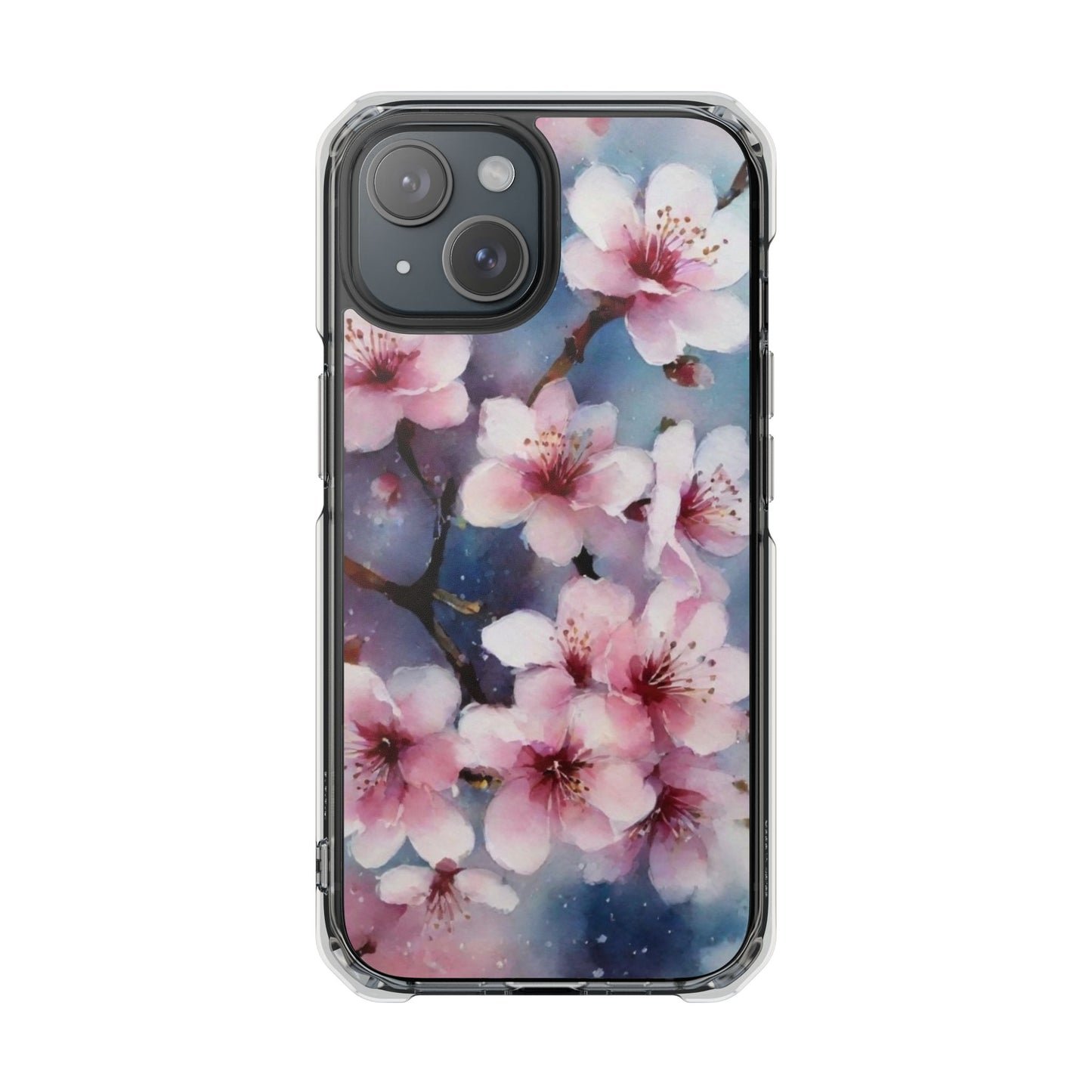 Magnetic Phone Case for iPhone 16/15/14 | Stylish Clear Impact Case, Trendy Protection for iPhone, Unique Gifts for Tech Lovers, Modern Aesthetic