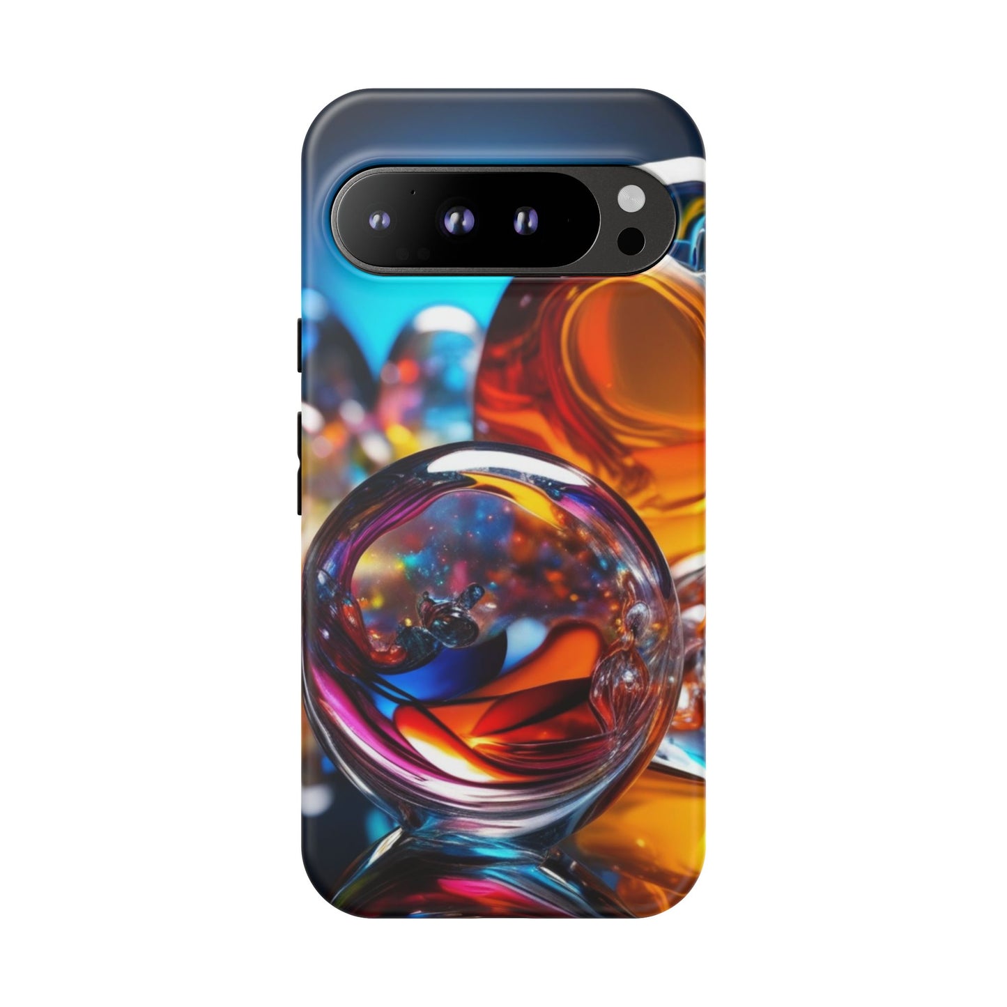 Tough Case Phone Case for Google Pixel 9/9Pro/9ProXL– Dual Layer, Matte/Glossy Finish, Wireless Charging Compatible