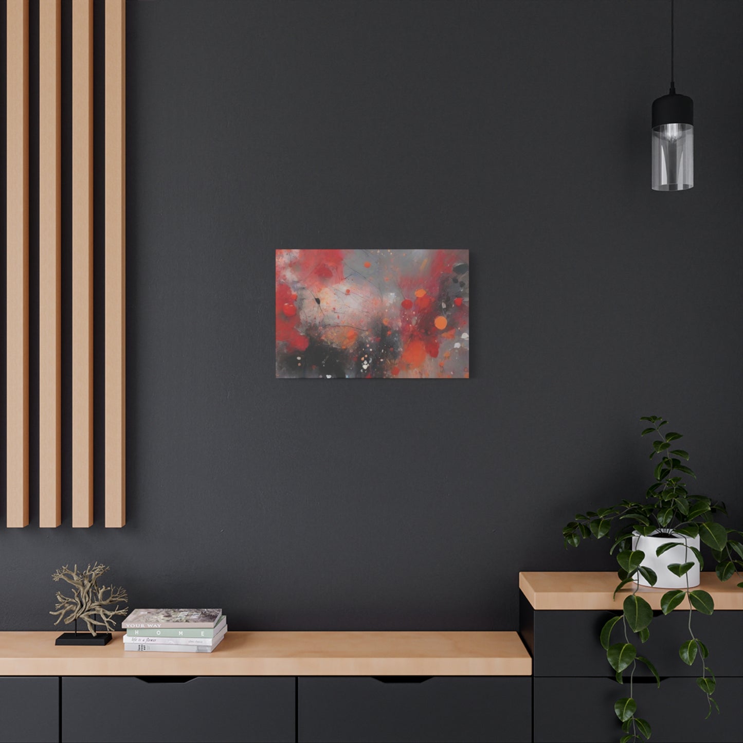Abstract Art Canvas Print – Modern Wall Art, Digital Artwork, Matte Canvas, Ready to Hang, Home & Office Décor, Modern Wall Décor