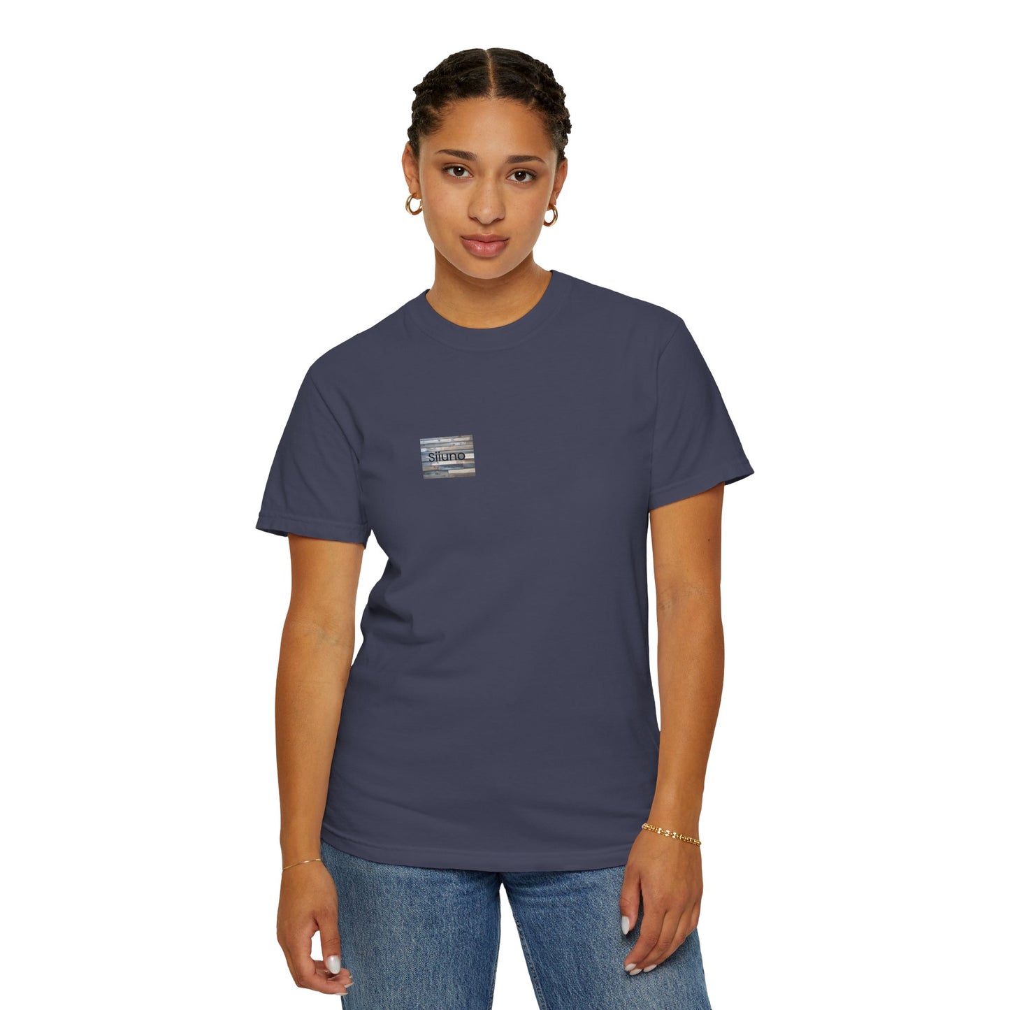 Garment-Dyed T-Shirt with Unique Design, Casual Tee, Vintage-Inspired Shirt, Everyday Wear, Stylish Summer Top
