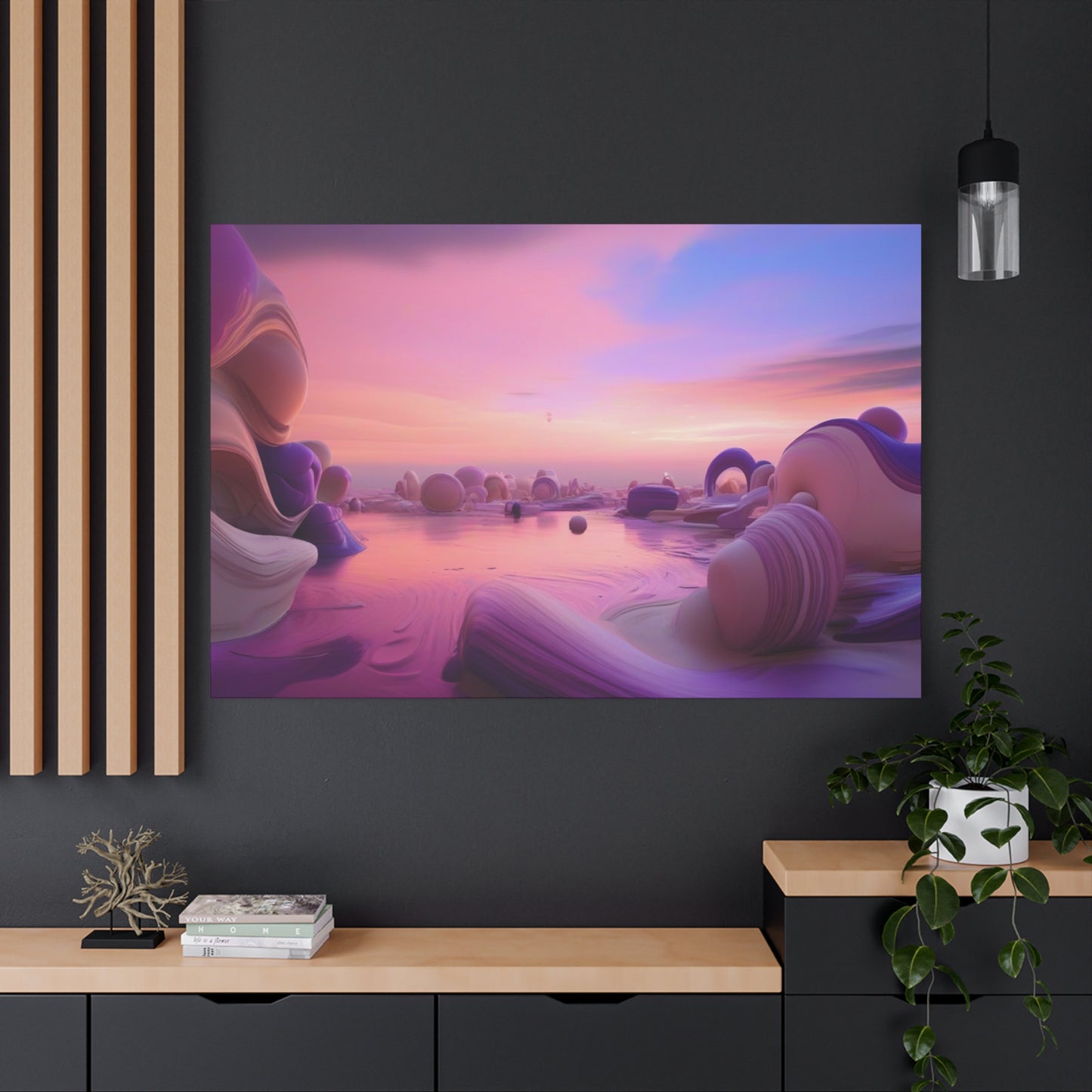 Abstract Art Canvas Print – Modern Wall Art, Digital Artwork, Matte Canvas, Ready to Hang, Home & Office Décor, Modern Wall Décor