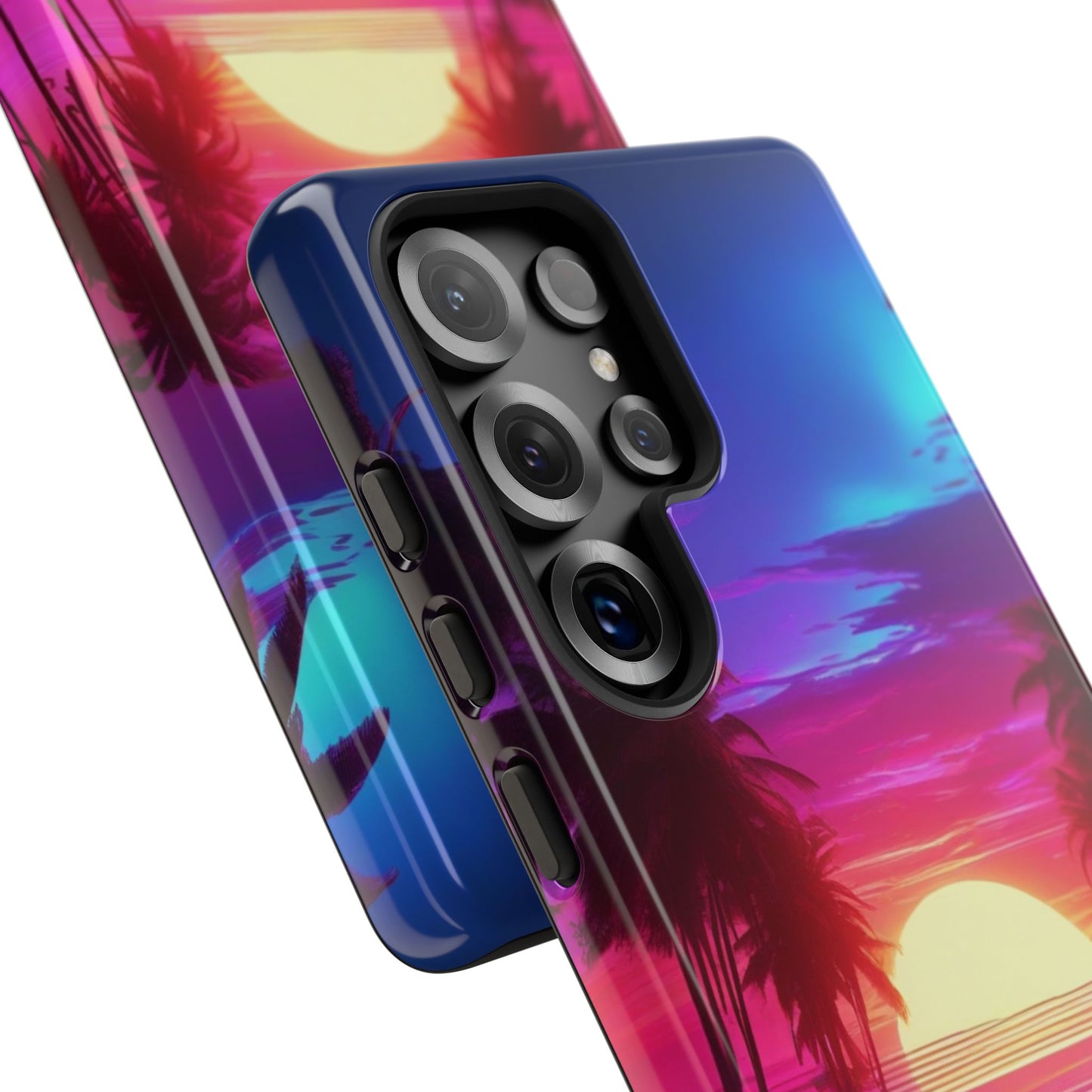 Tough Case Phone Case for Samsung Galaxy S25/S24 – Dual Layer, Matte/Glossy Finish, Wireless Charging Compatible