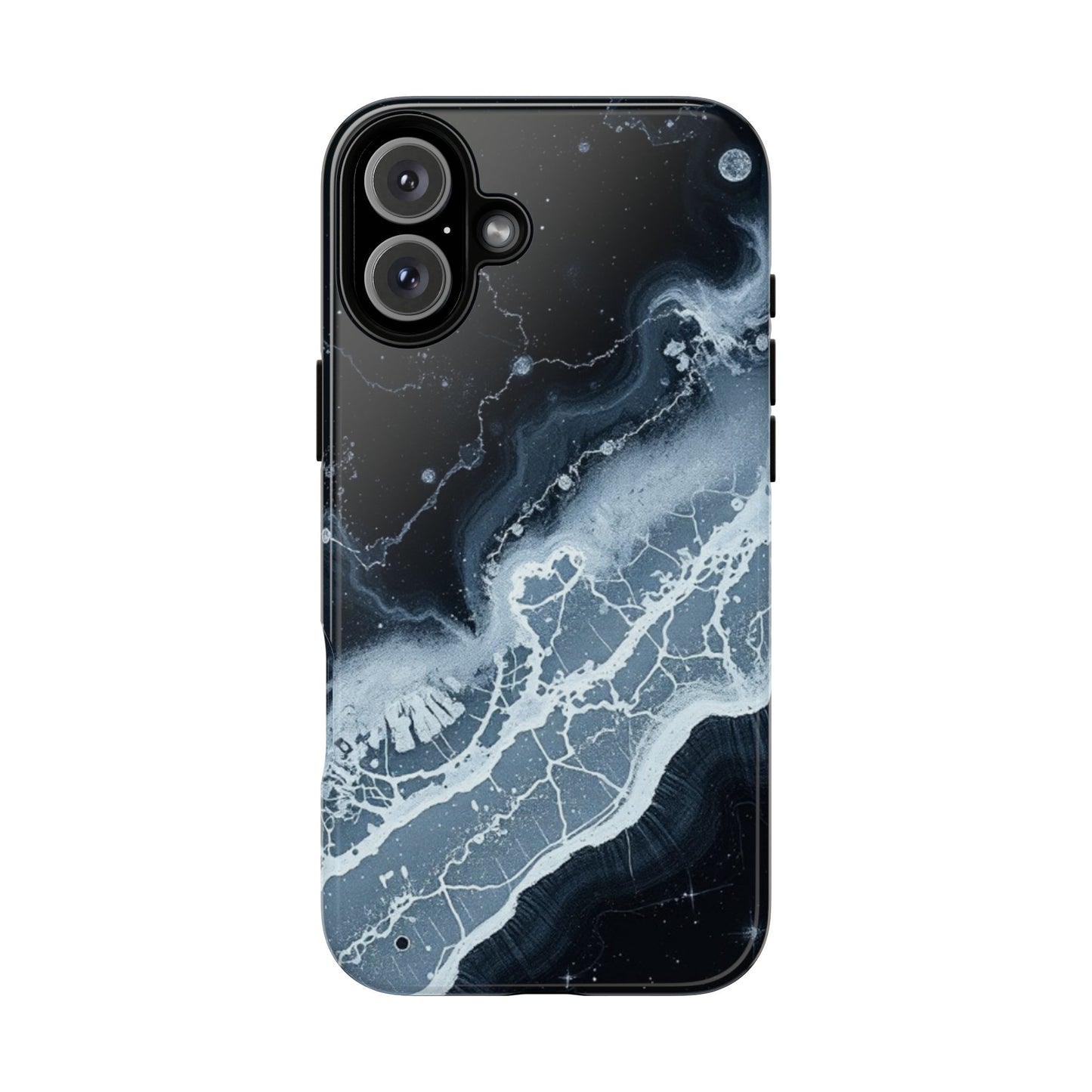 Tough Case Phone Case for iPhone 16, Samsung Galaxy S25– Dual Layer, Matte/Glossy Finish, Wireless Charging Compatible