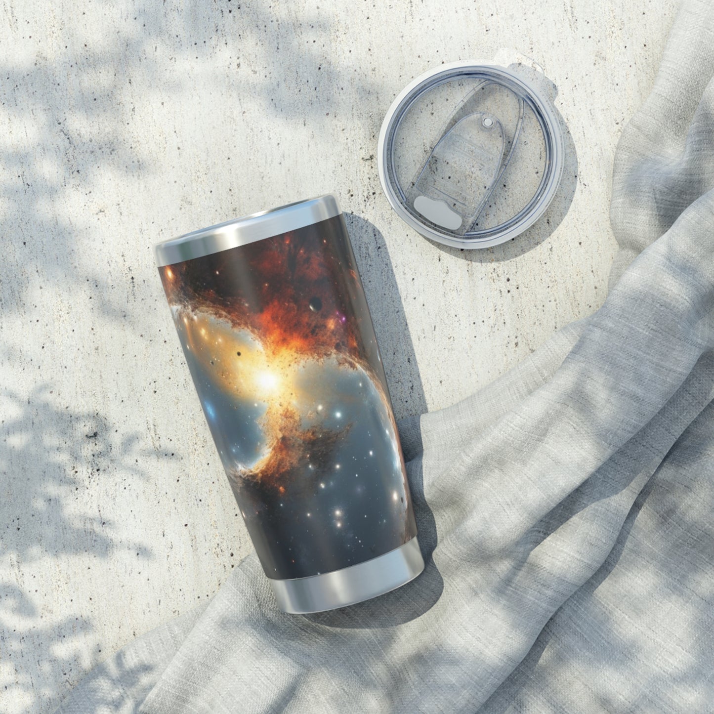 Vagabond 20oz Tumbler - Insulated Stainless Steel Travel Tumbler, Spill-Resistant, Double-Wall, Car Cup Holder Friendly