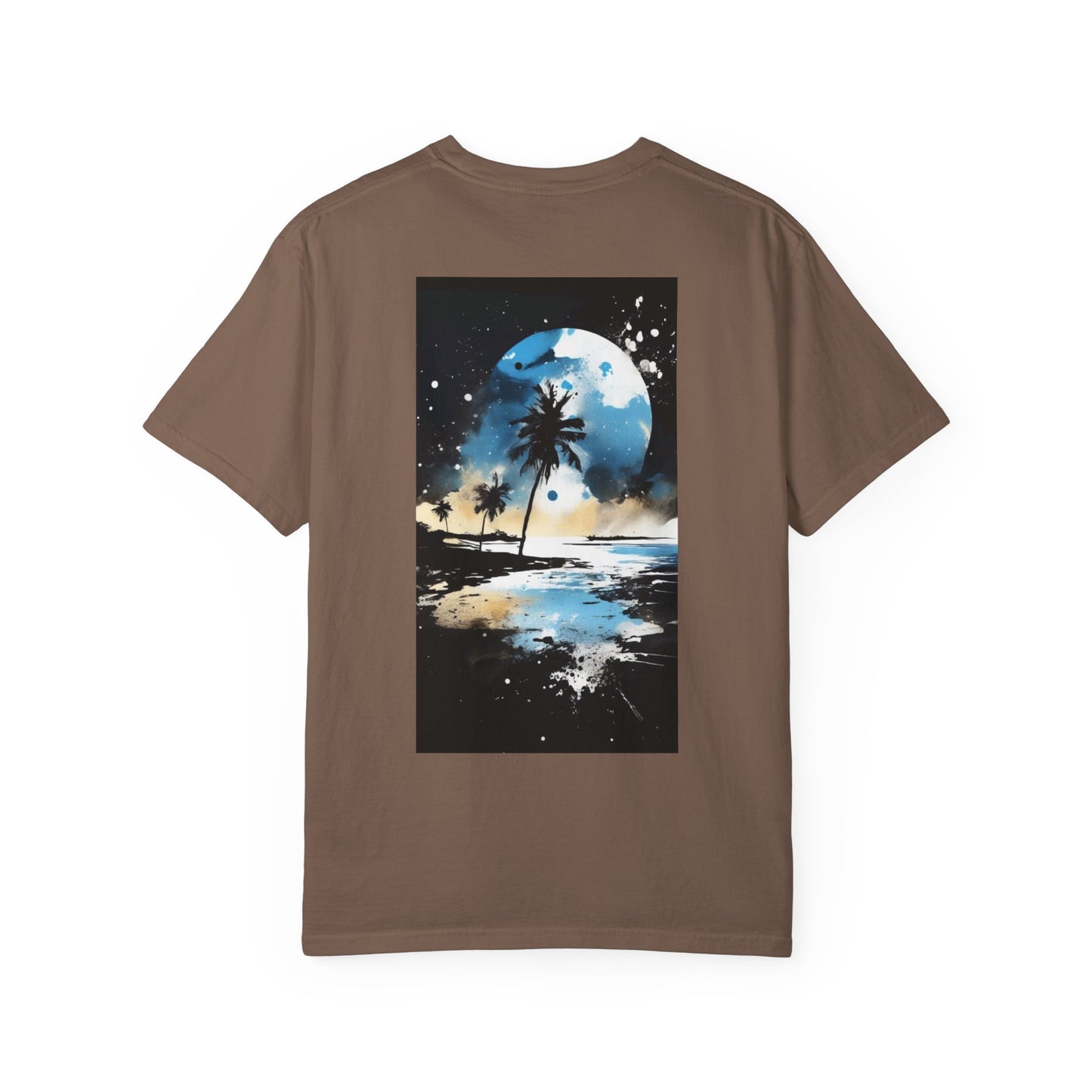 Siiuno Tropical T-Shirt, Casual Summer Wear, Beach Vacation Top, Gift for Nature Lovers, Eco-Friendly Fashion