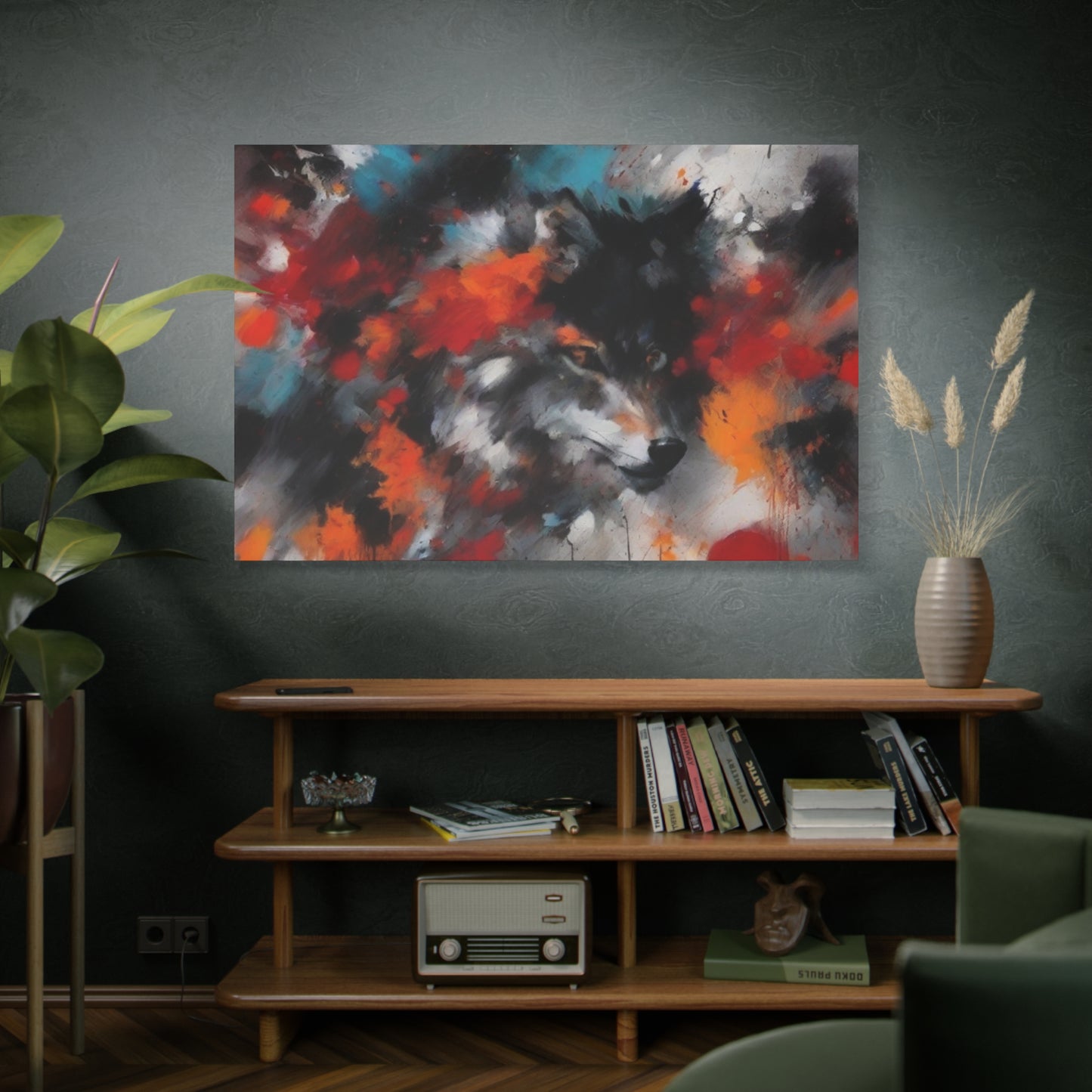 Abstract Art Canvas Print – Modern Wall Art, Digital Artwork, Matte Canvas, Ready to Hang, Home & Office Décor, Modern Wall Décor