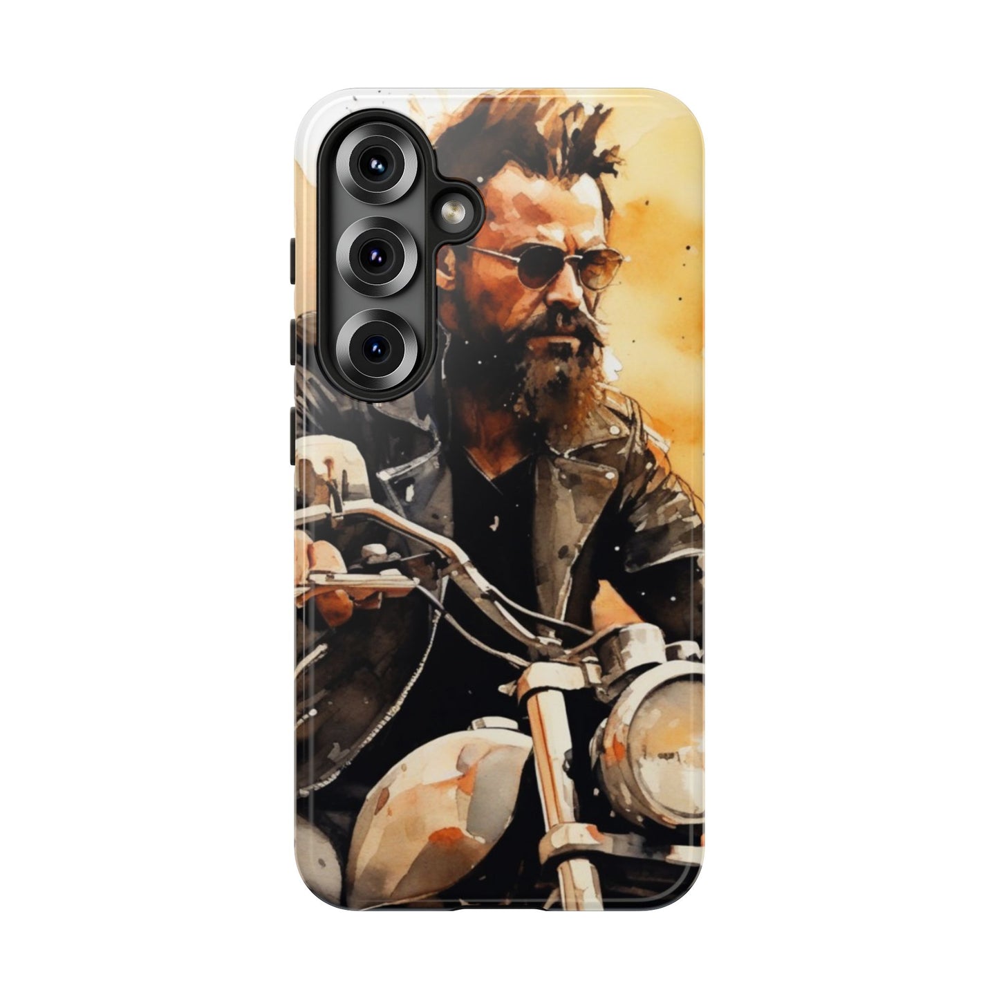 Tough Case Phone Case for Samsung Galaxy S25/S24 – Dual Layer, Matte/Glossy Finish, Wireless Charging Compatible