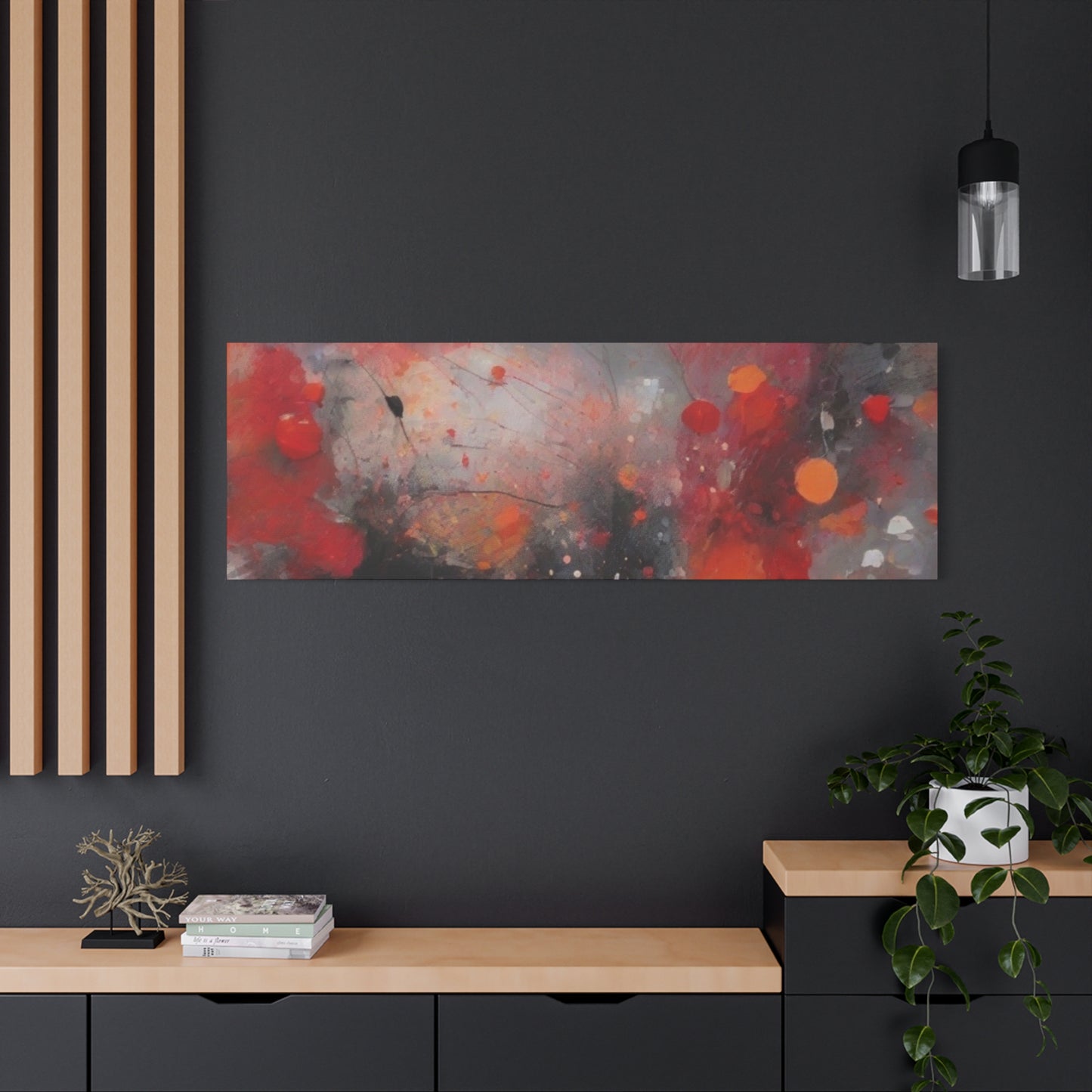 Abstract Art Canvas Print – Modern Wall Art, Digital Artwork, Matte Canvas, Ready to Hang, Home & Office Décor, Modern Wall Décor