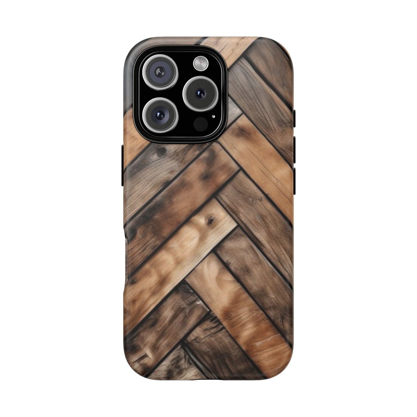 Tough Case Phone Case for iPhone 16/16 Plus/16 Pro/ 16 Pro Max – Dual Layer, Matte/Glossy Finish, Wireless Charging Compatible