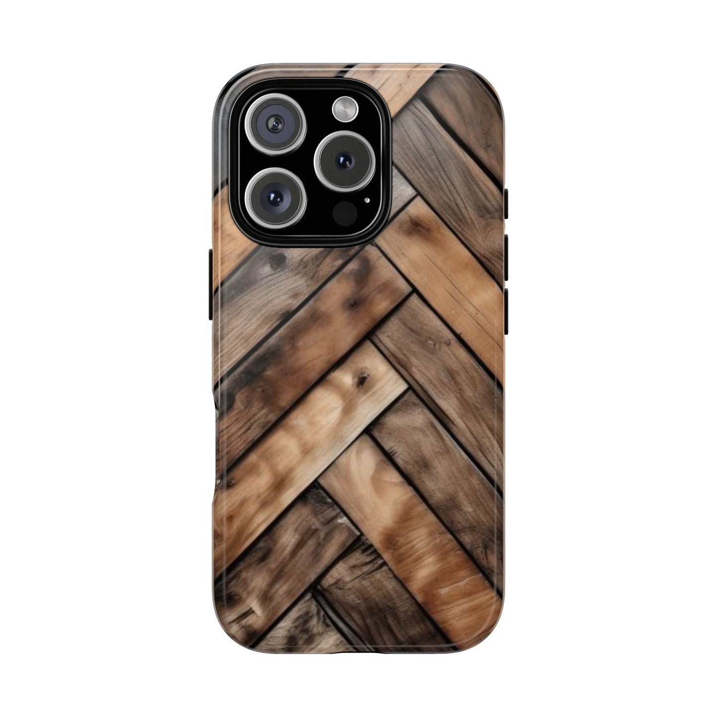 Tough Case Phone Case for iPhone 16/16 Plus/16 Pro/ 16 Pro Max – Dual Layer, Matte/Glossy Finish, Wireless Charging Compatible
