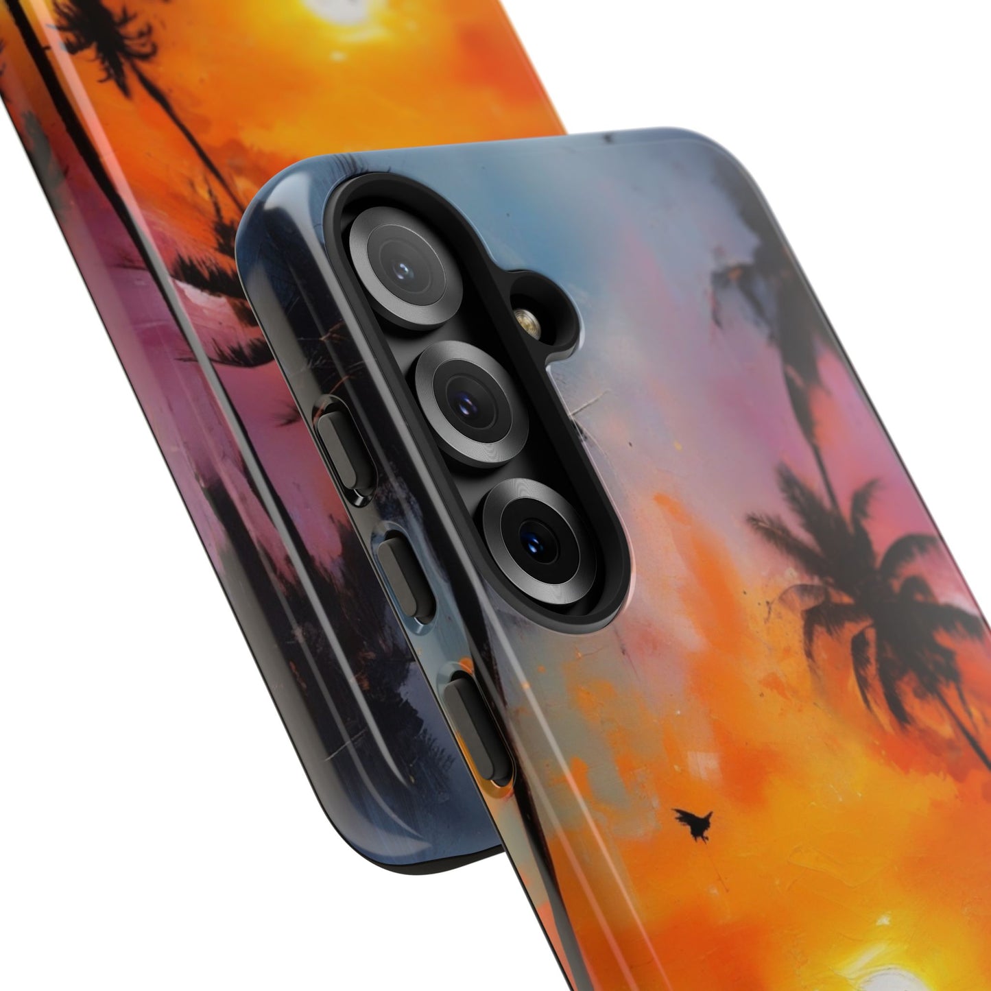Tough Case Phone Case for Samsung Galaxy S25/S24 – Dual Layer, Matte/Glossy Finish, Wireless Charging Compatible