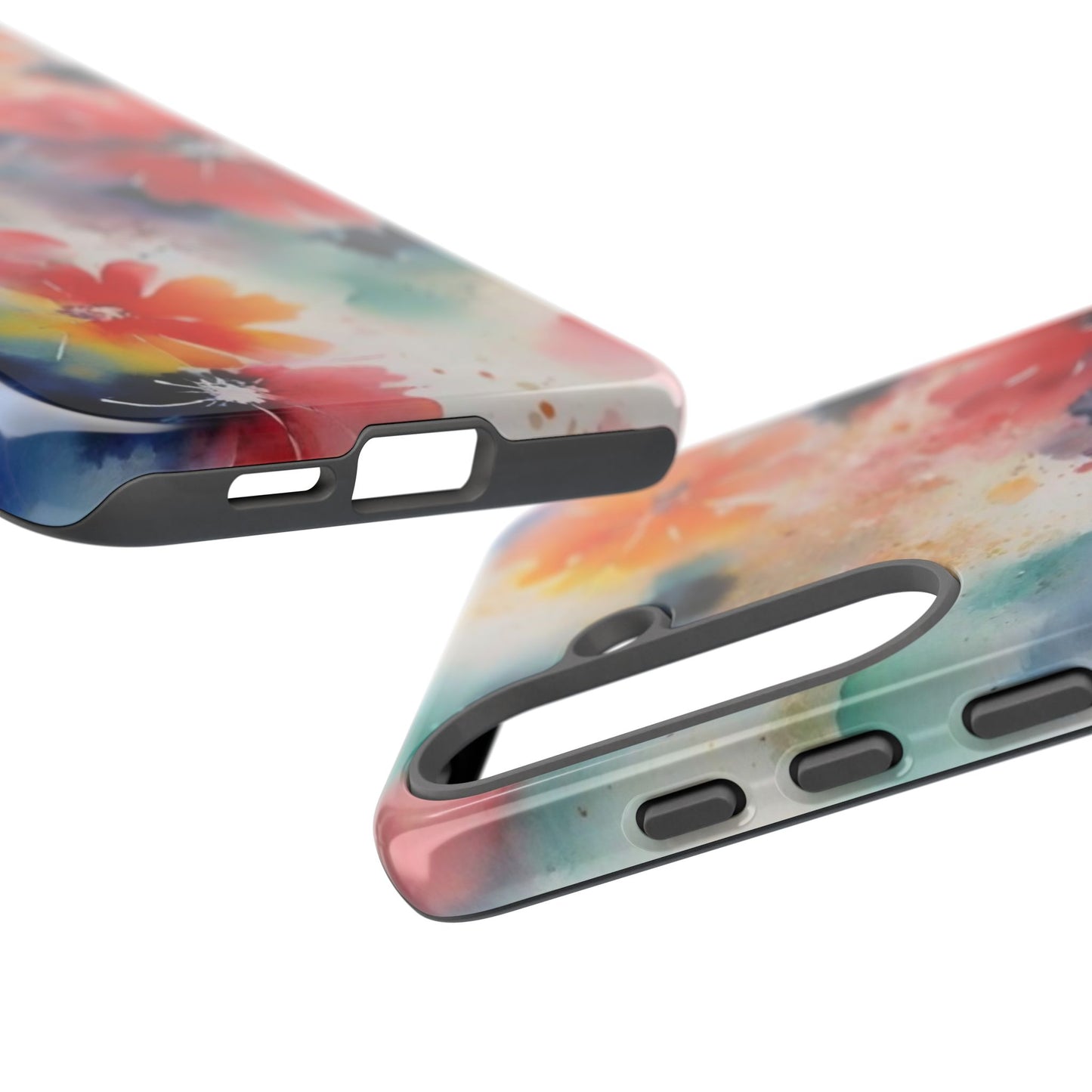 Tough Case Phone Case for Samsung Galaxy S25/S24 – Dual Layer, Matte/Glossy Finish, Wireless Charging Compatible