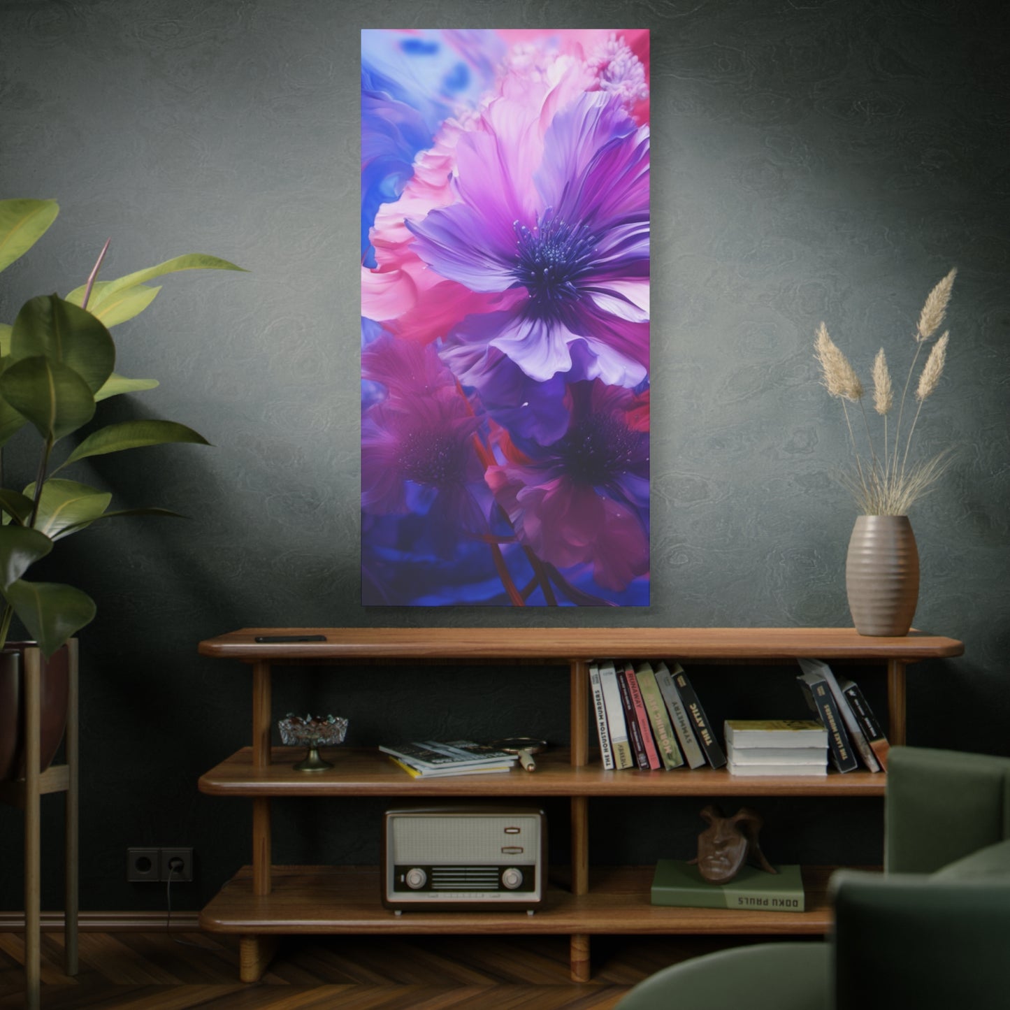Abstract Art Canvas Print – Modern Wall Art, Digital Artwork, Matte Canvas, Ready to Hang, Home & Office Décor, Modern Wall Décor