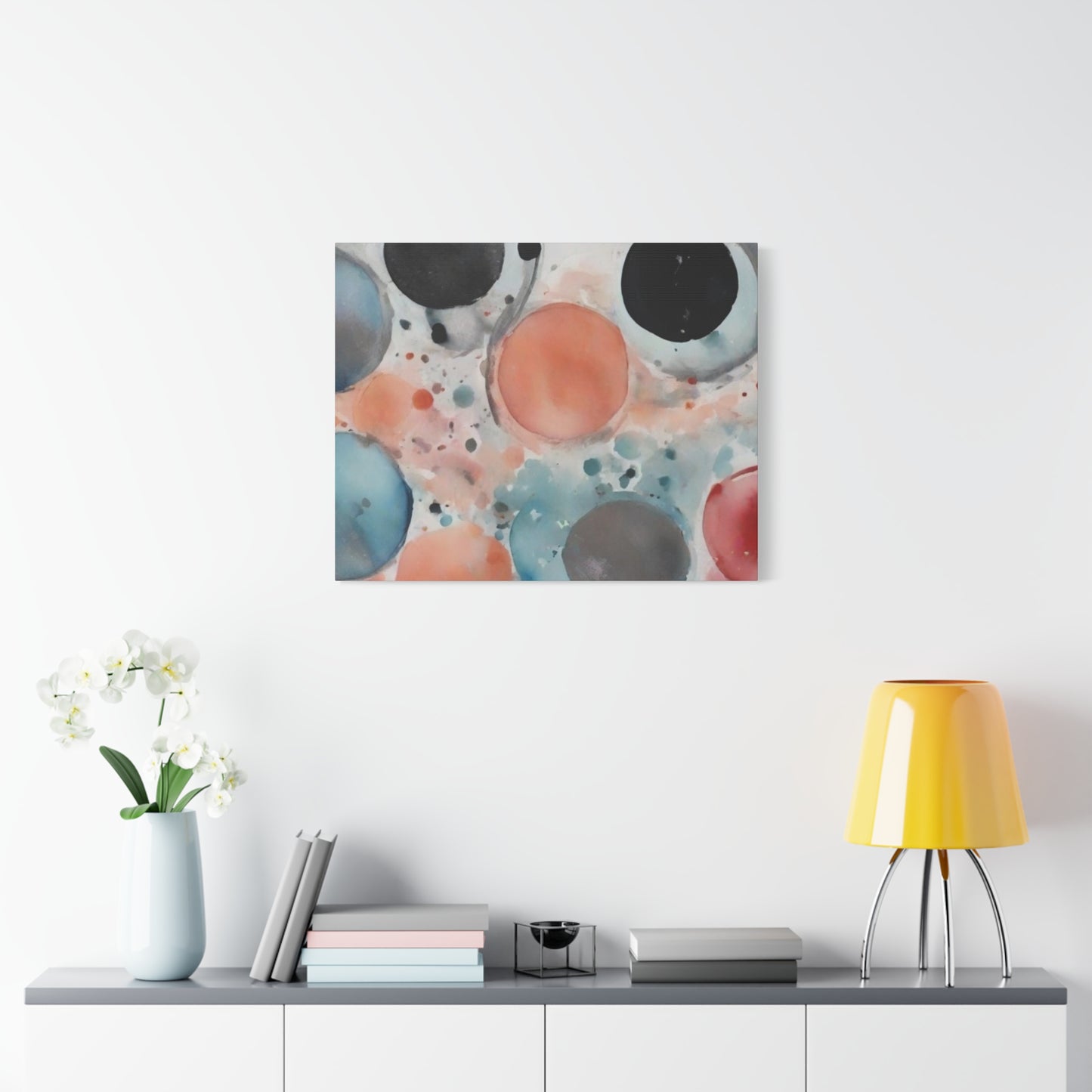 Abstract Art Canvas Print – Modern Wall Art, Digital Artwork, Matte Canvas, Ready to Hang, Home & Office Décor, Modern Wall Décor